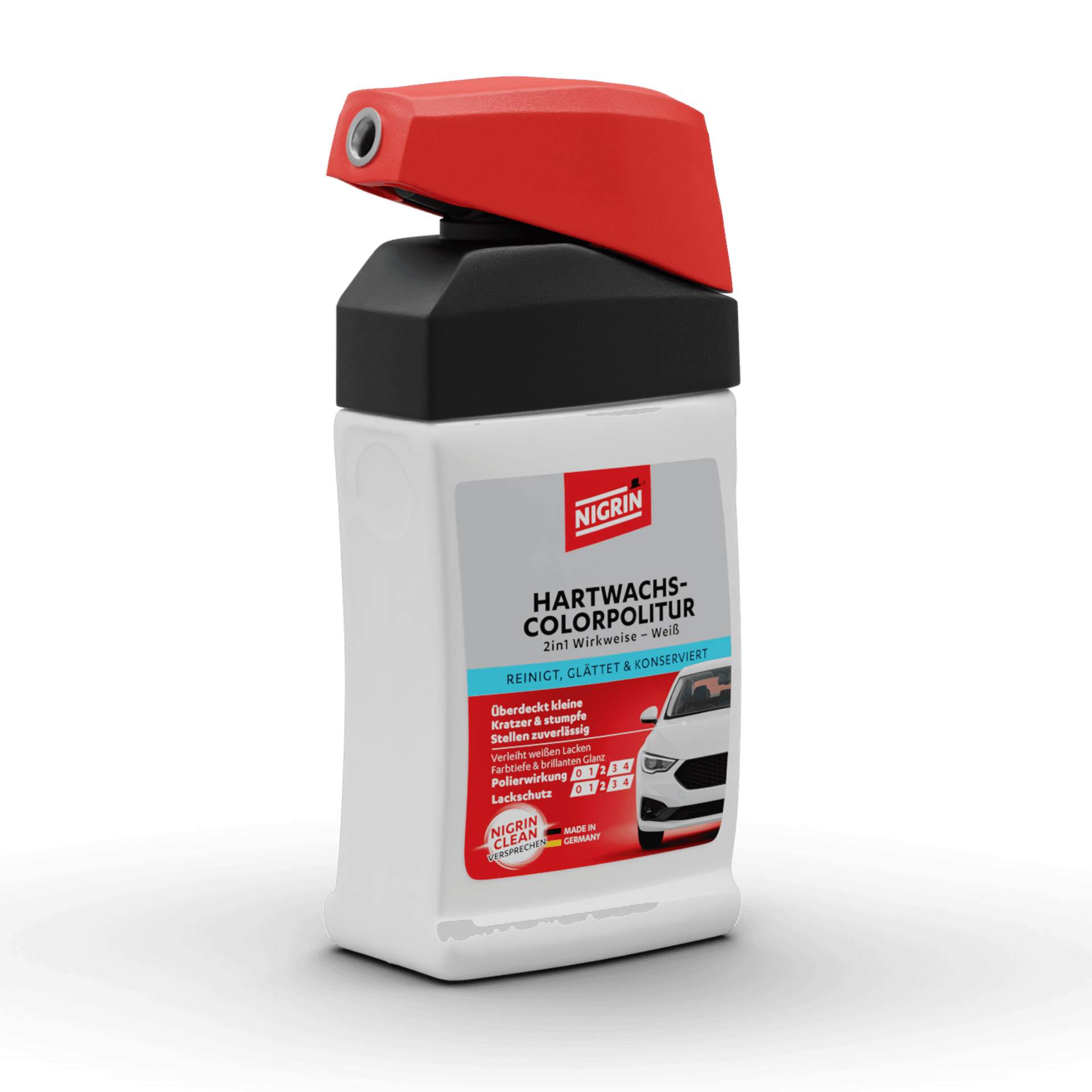 Hard Wax Color Polish White 300 ml