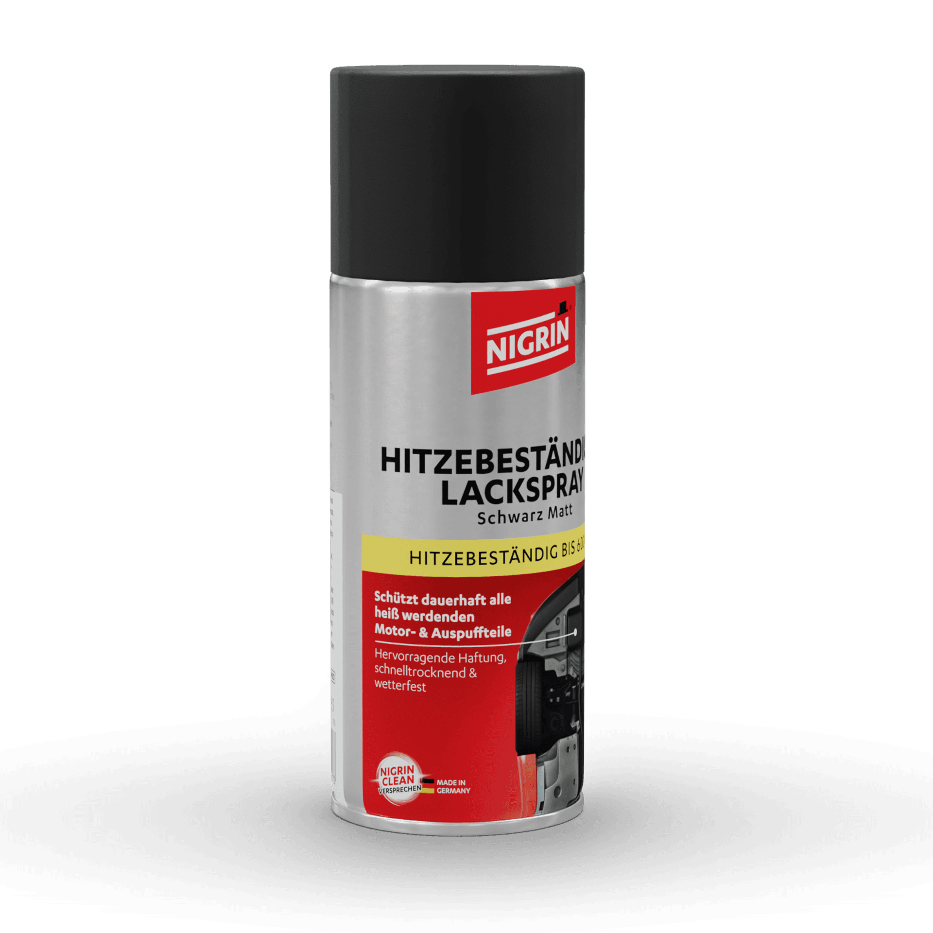 Heat-Resistant Paint Spray Black Matte 400 ml