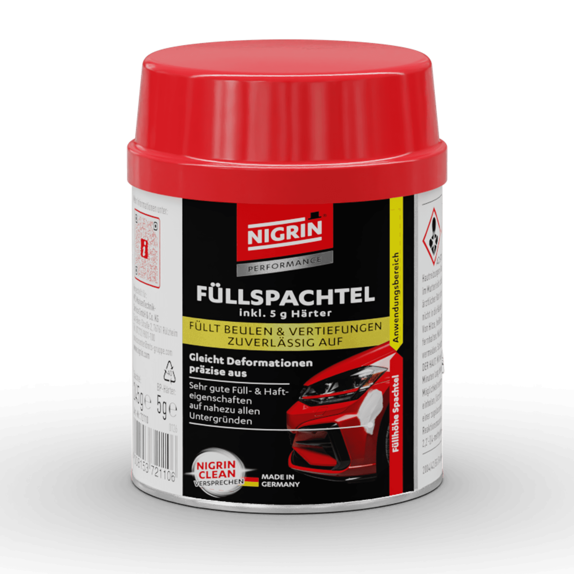 PERFORMANCE Body Filler 250 g, 2 pcs