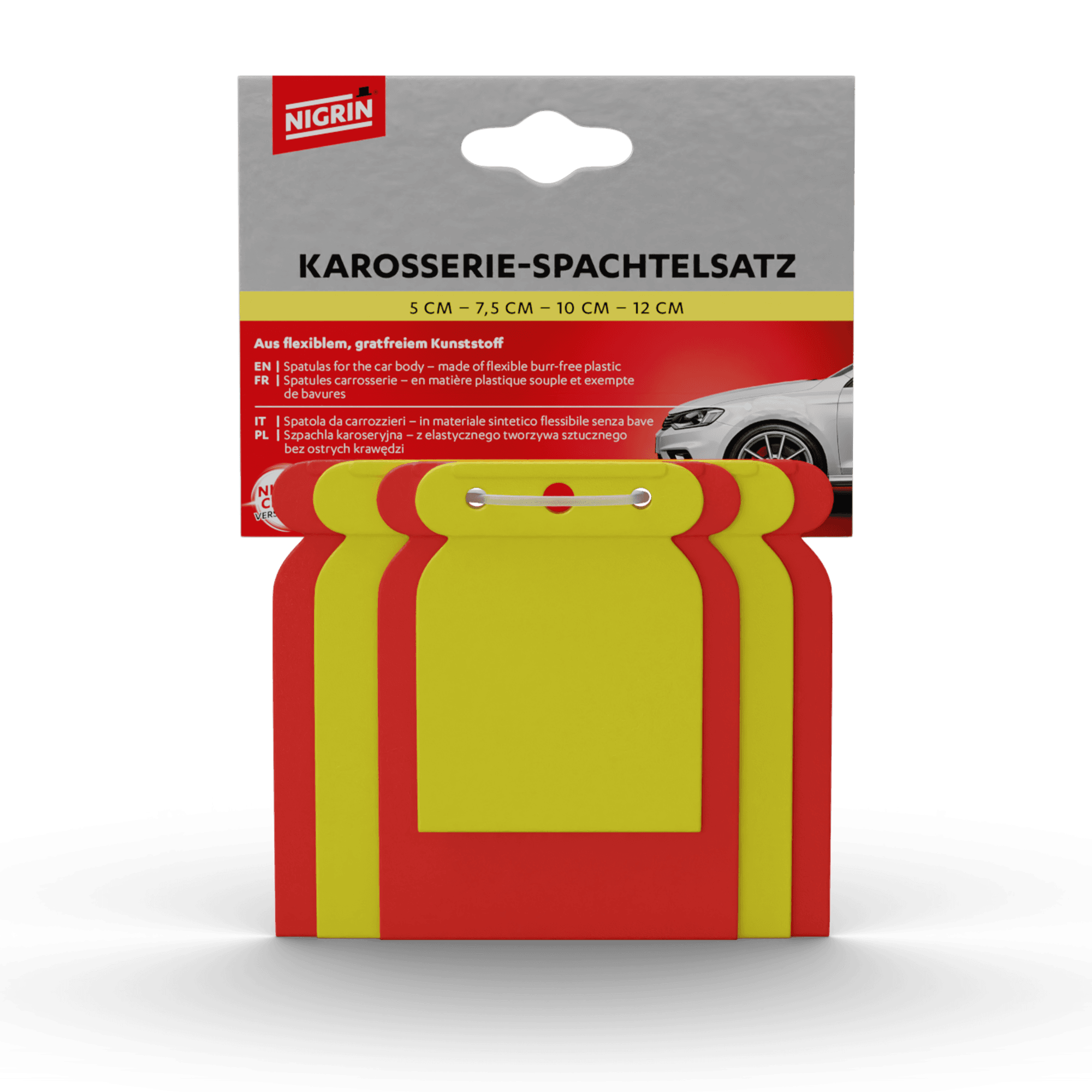 Body Filler Spreader Set, 4 pcs