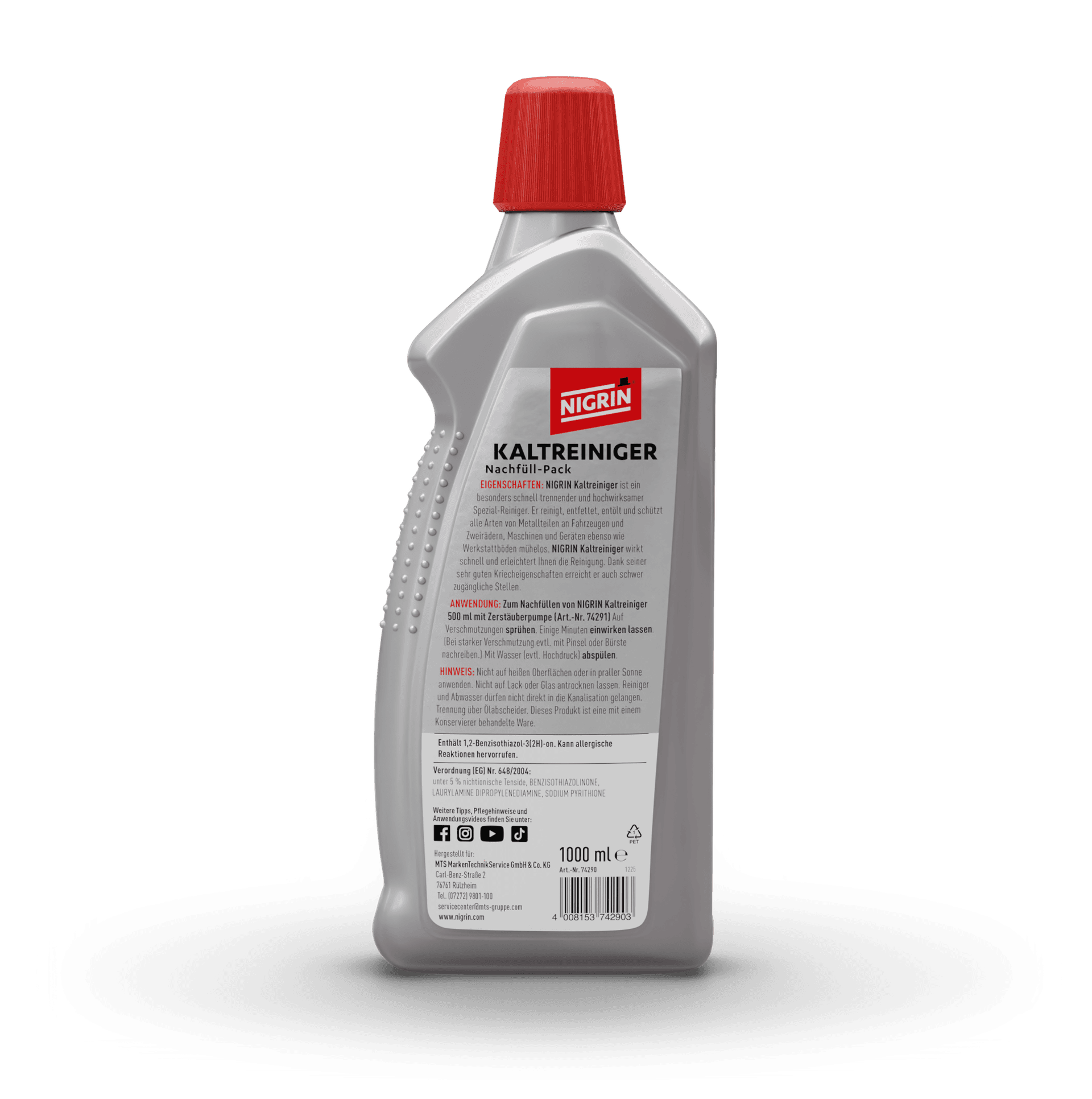 Cold Cleaner Refill Bottle 1 L