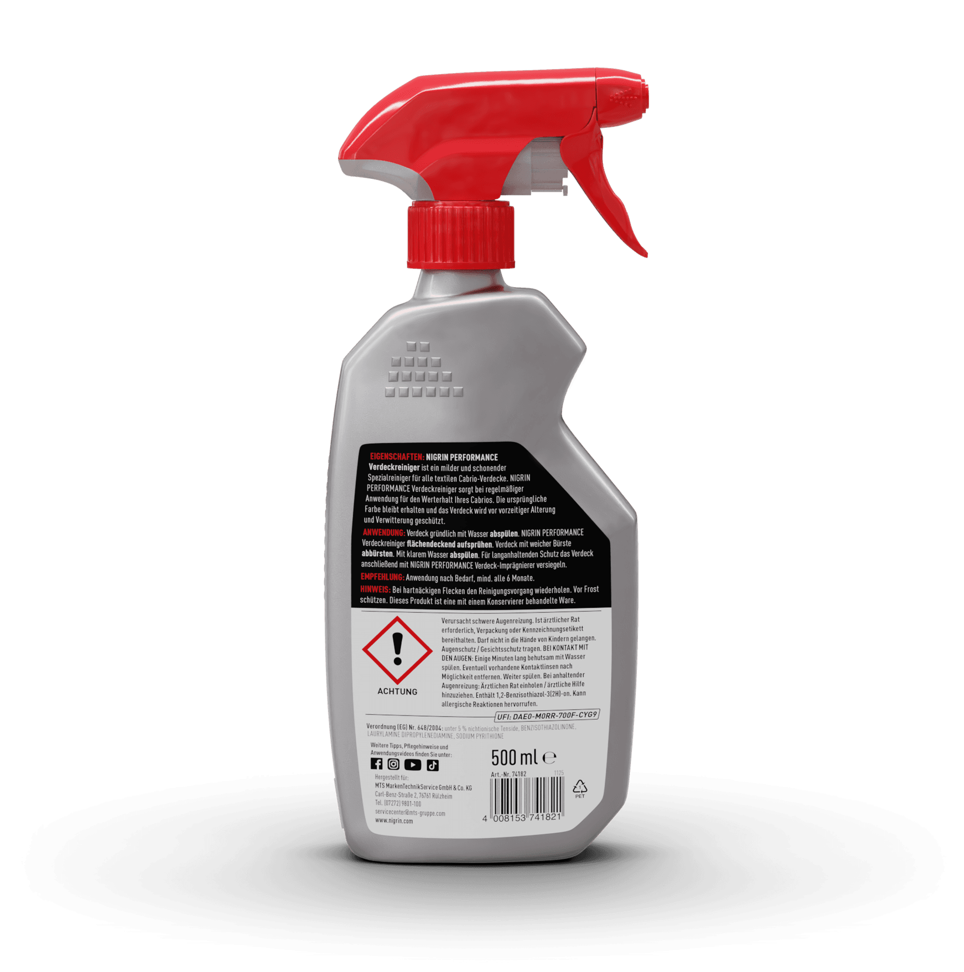 PERFORMANCE Convertible Top Cleaner 500 ml