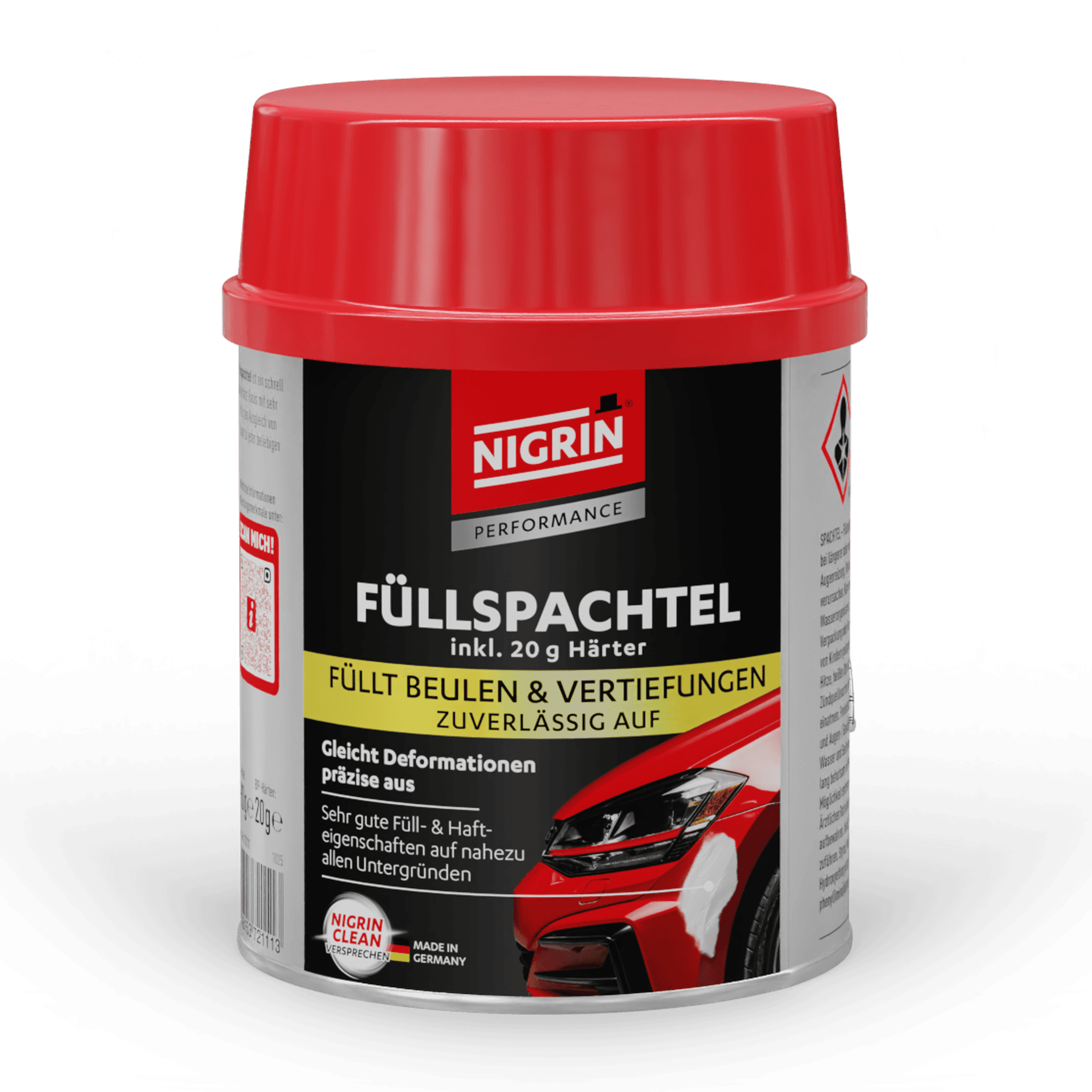 PERFORMANCE Füllspachtel 1000 g 2 tlg.