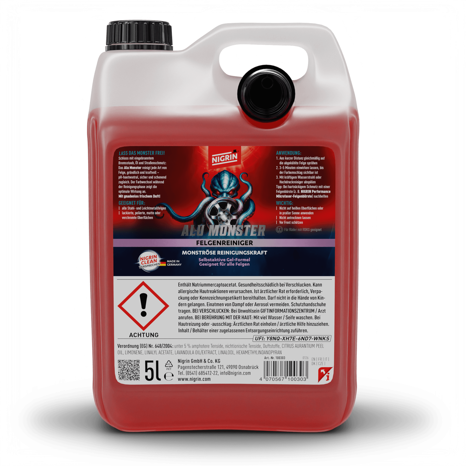 Alu Monster Felgenreiniger 5 L
