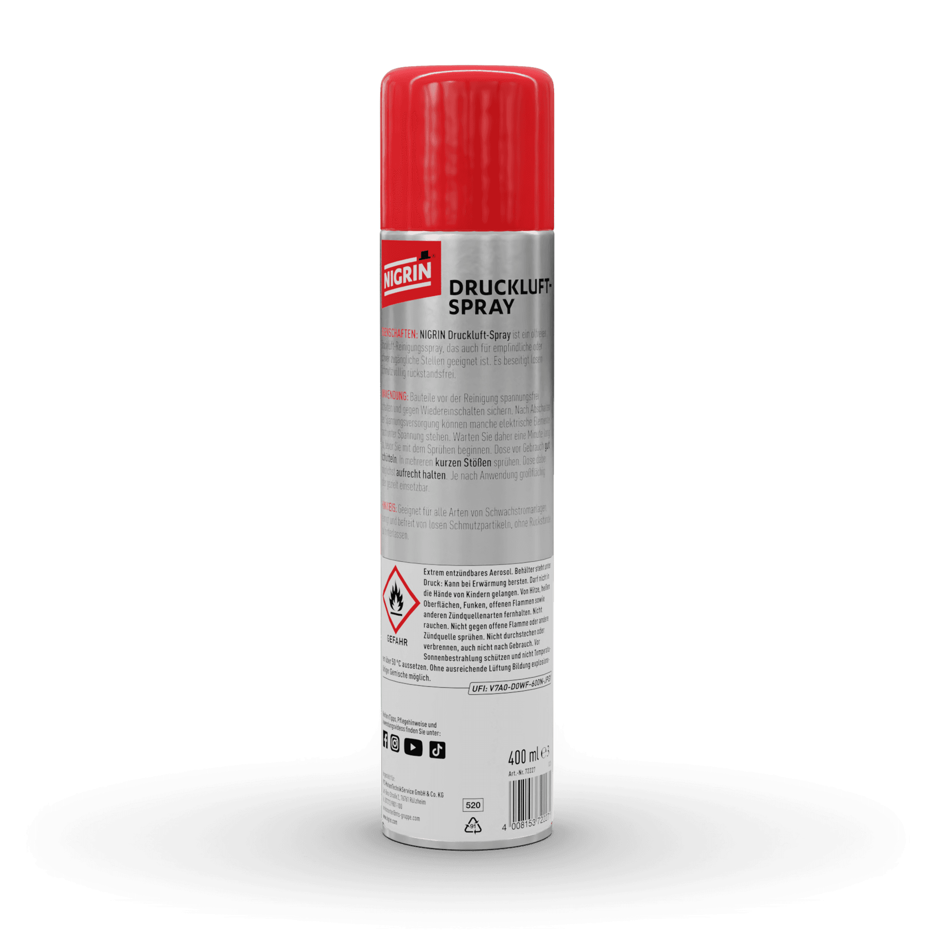 Compressed Air Spray 400 ml