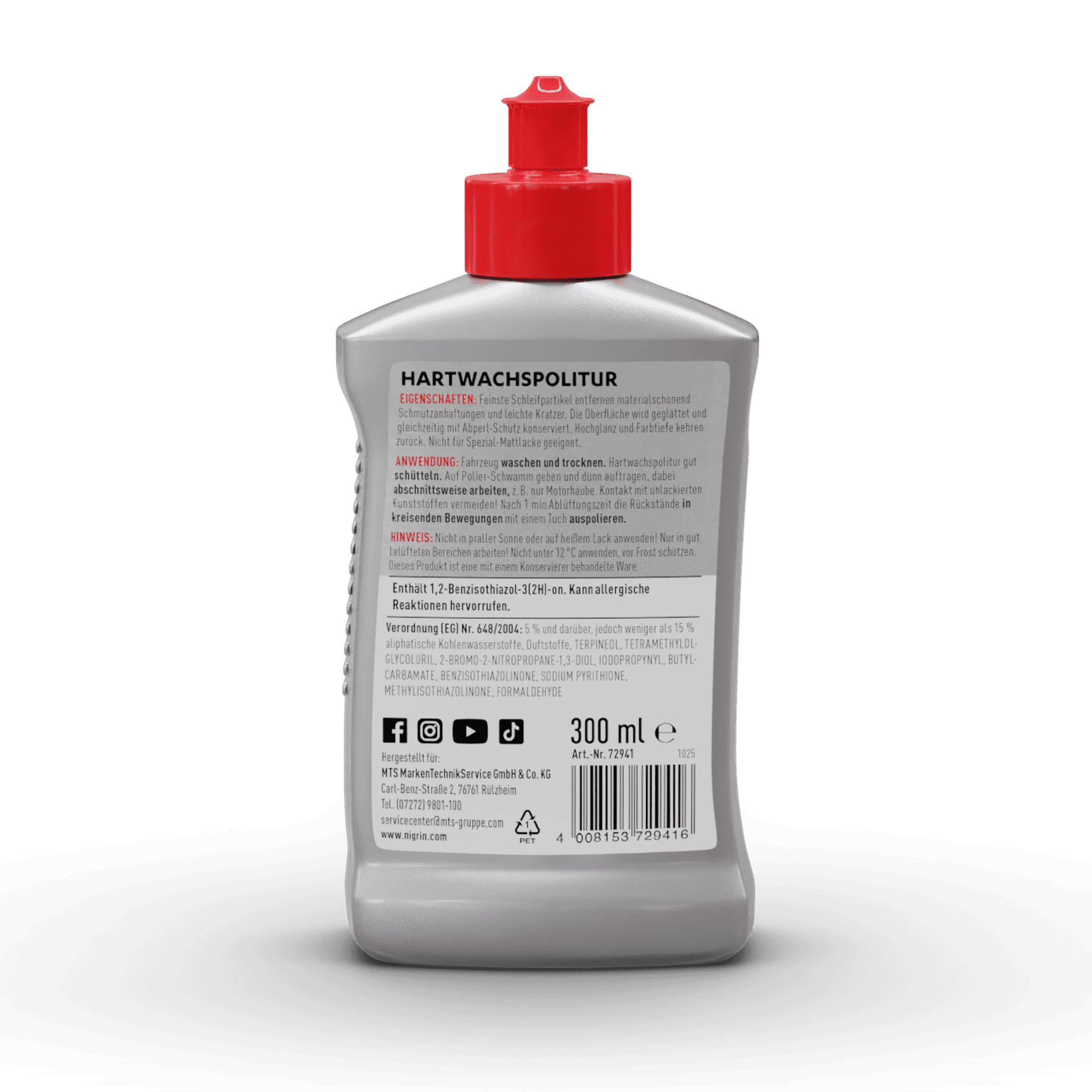 Hard Wax Polish 300 ml