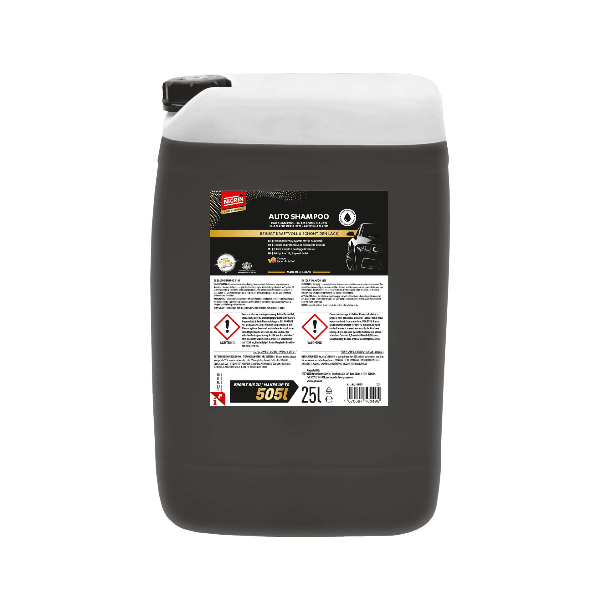 PROFESSIONAL Autoshampoo Konzentrat 25 L