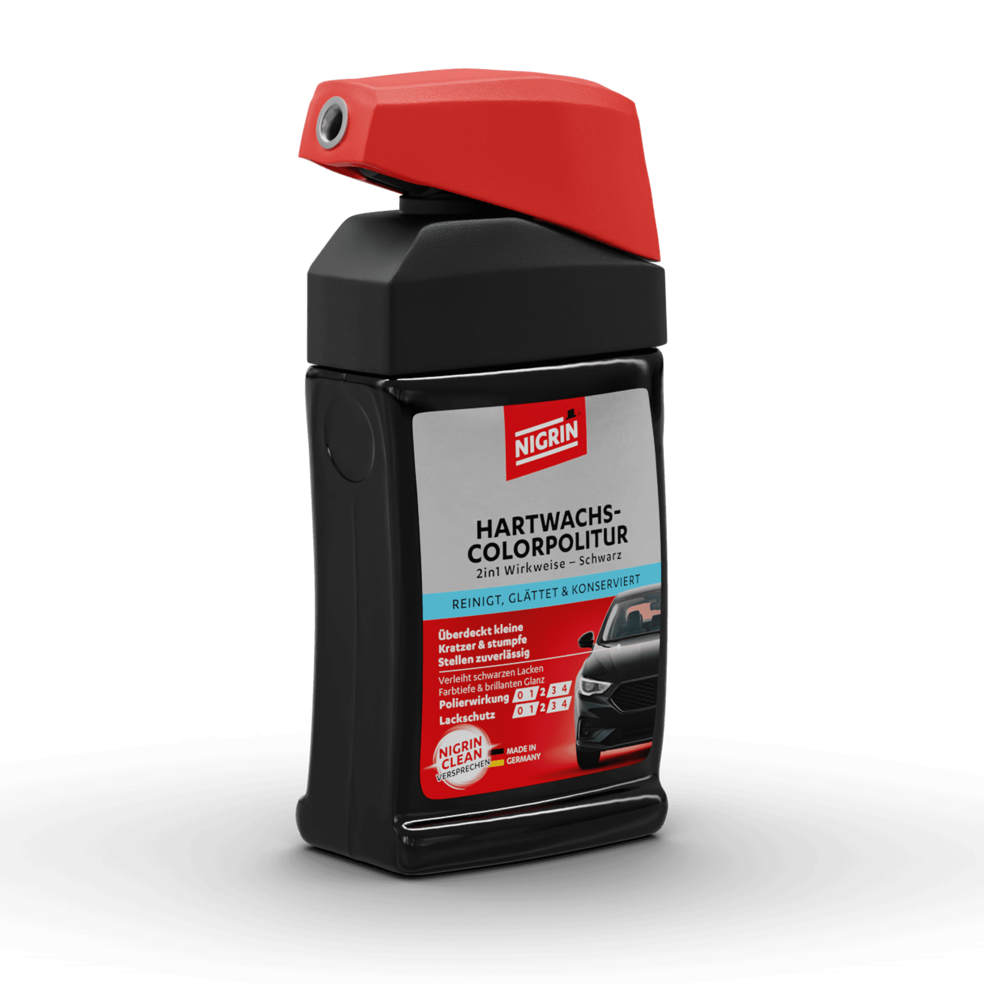 Hard Wax Color Polish black 300 ml