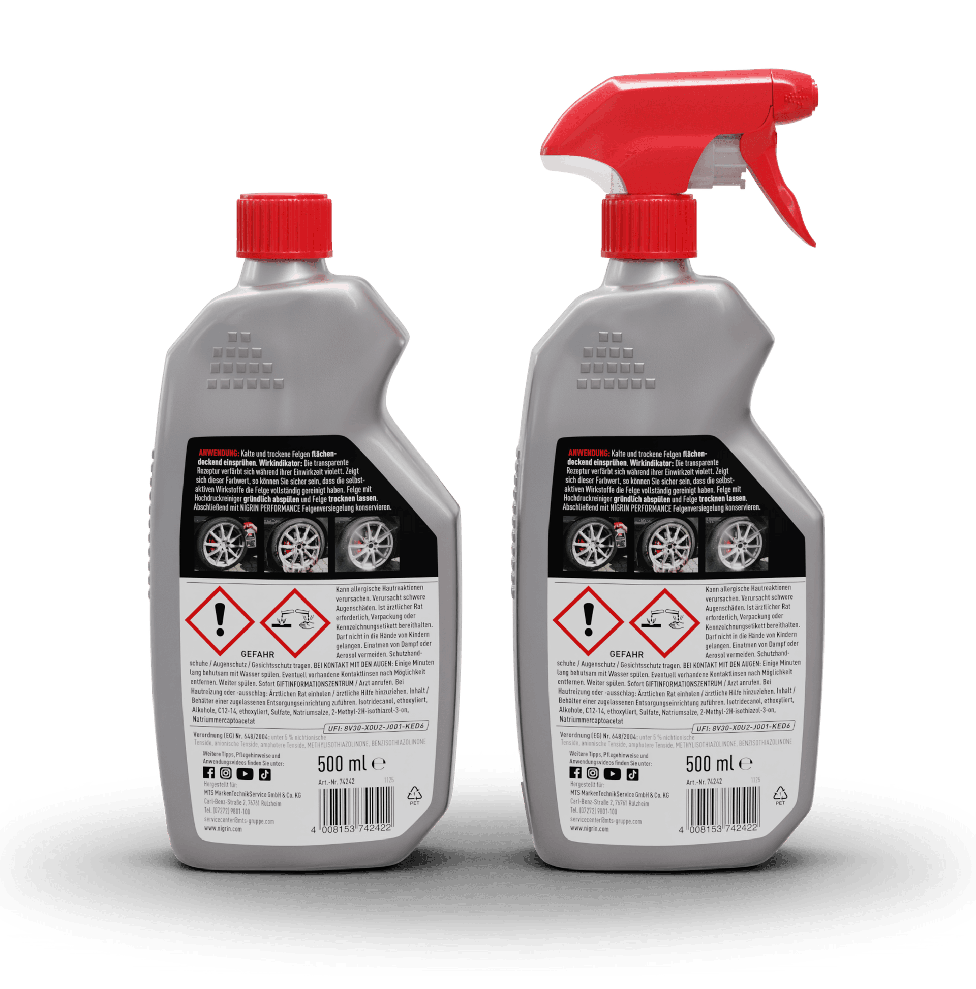 PERFORMANCE Turbo Wheel Cleaner 500 ml 2 pcs