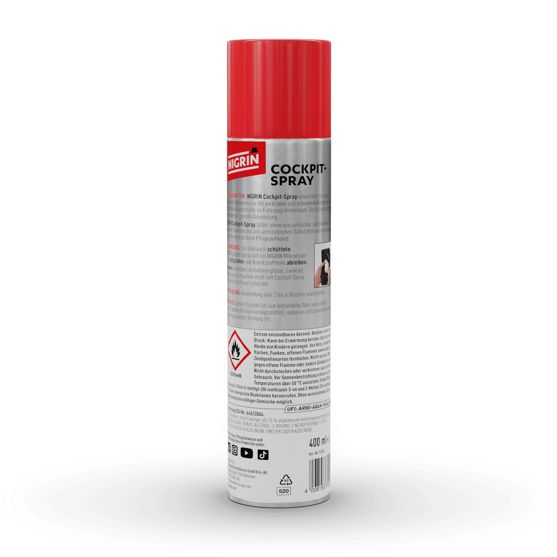 Cockpit-Spray Neutral 400 ml