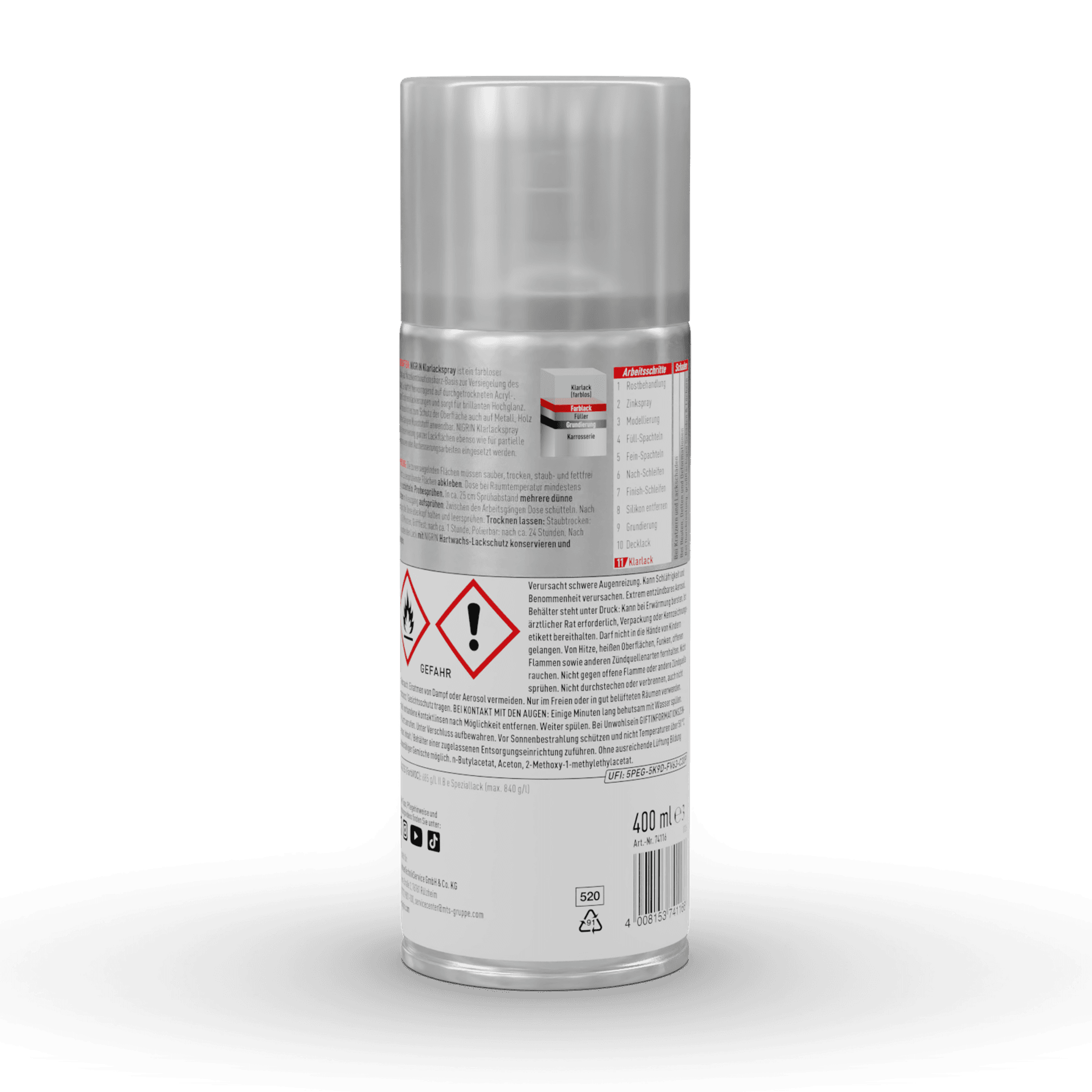 Clear Coat Spray 400 ml