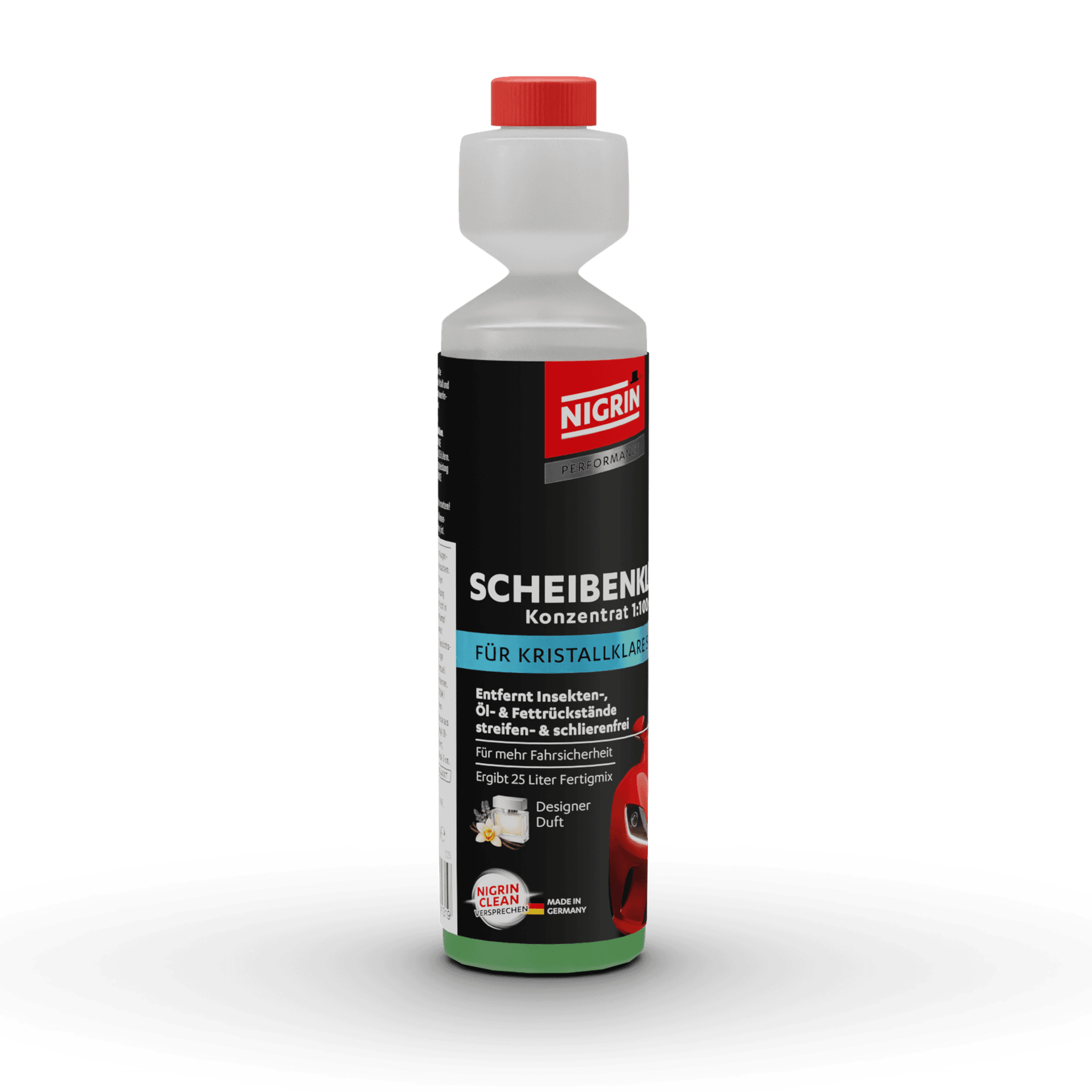 PERFORMANCE Windshield Cleaner Concentrate 1:100 Designer Scent 250 ml