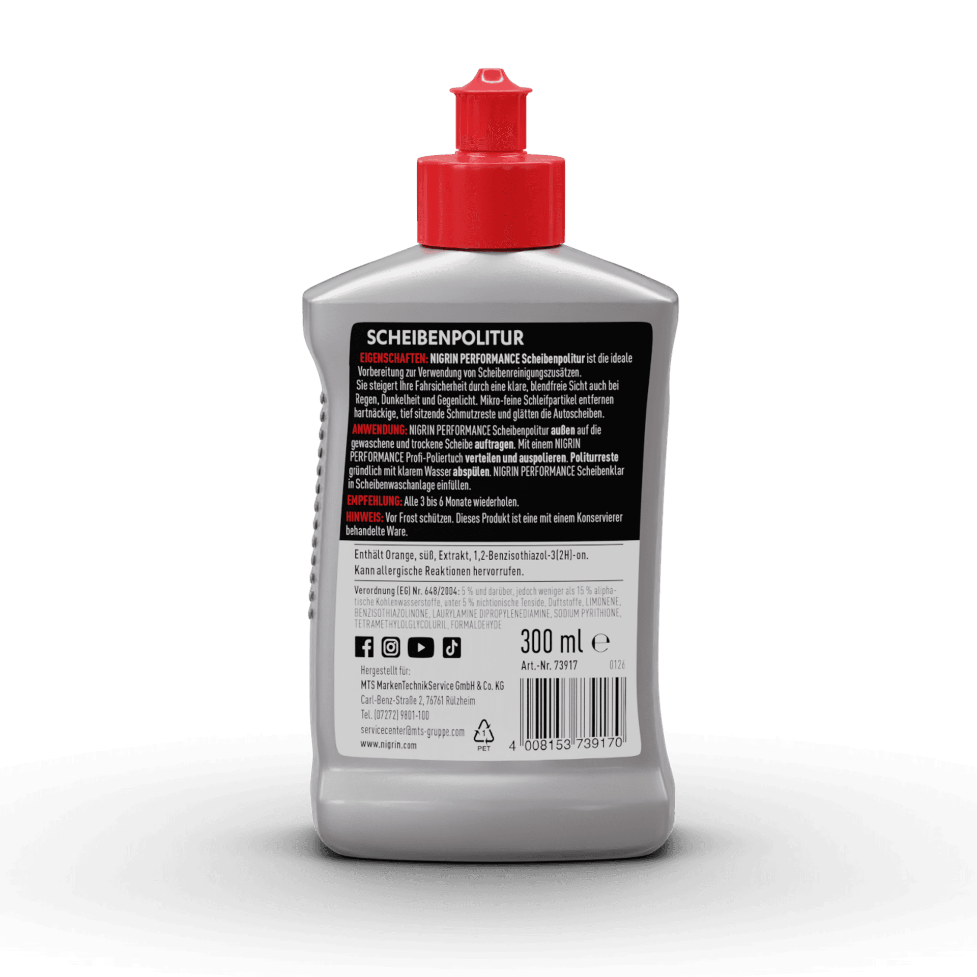 PERFORMANCE Scheibenpolitur 300 ml
