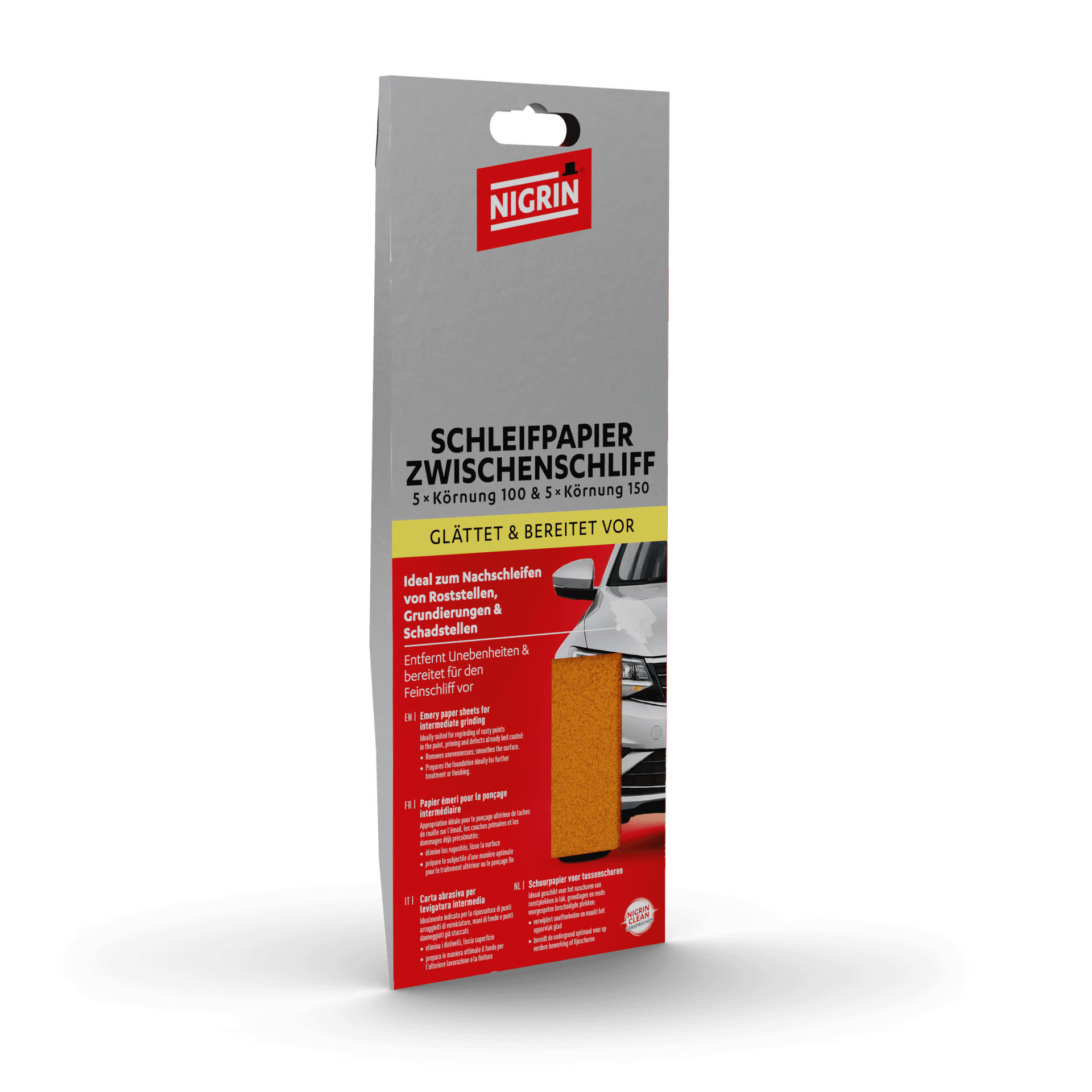 Sandpaper Intermediate Sanding