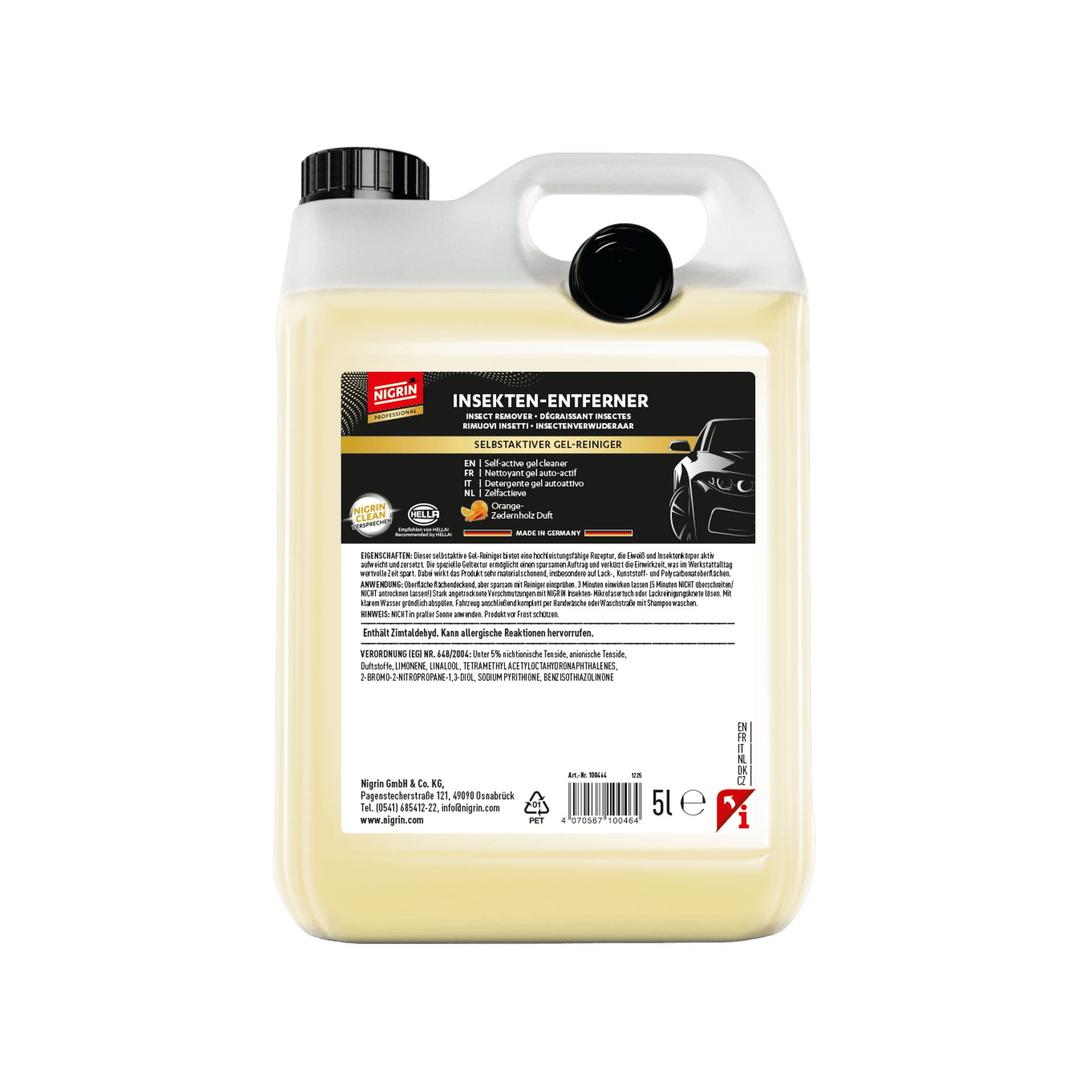 PROFESSIONAL Insektenentferner 5 L