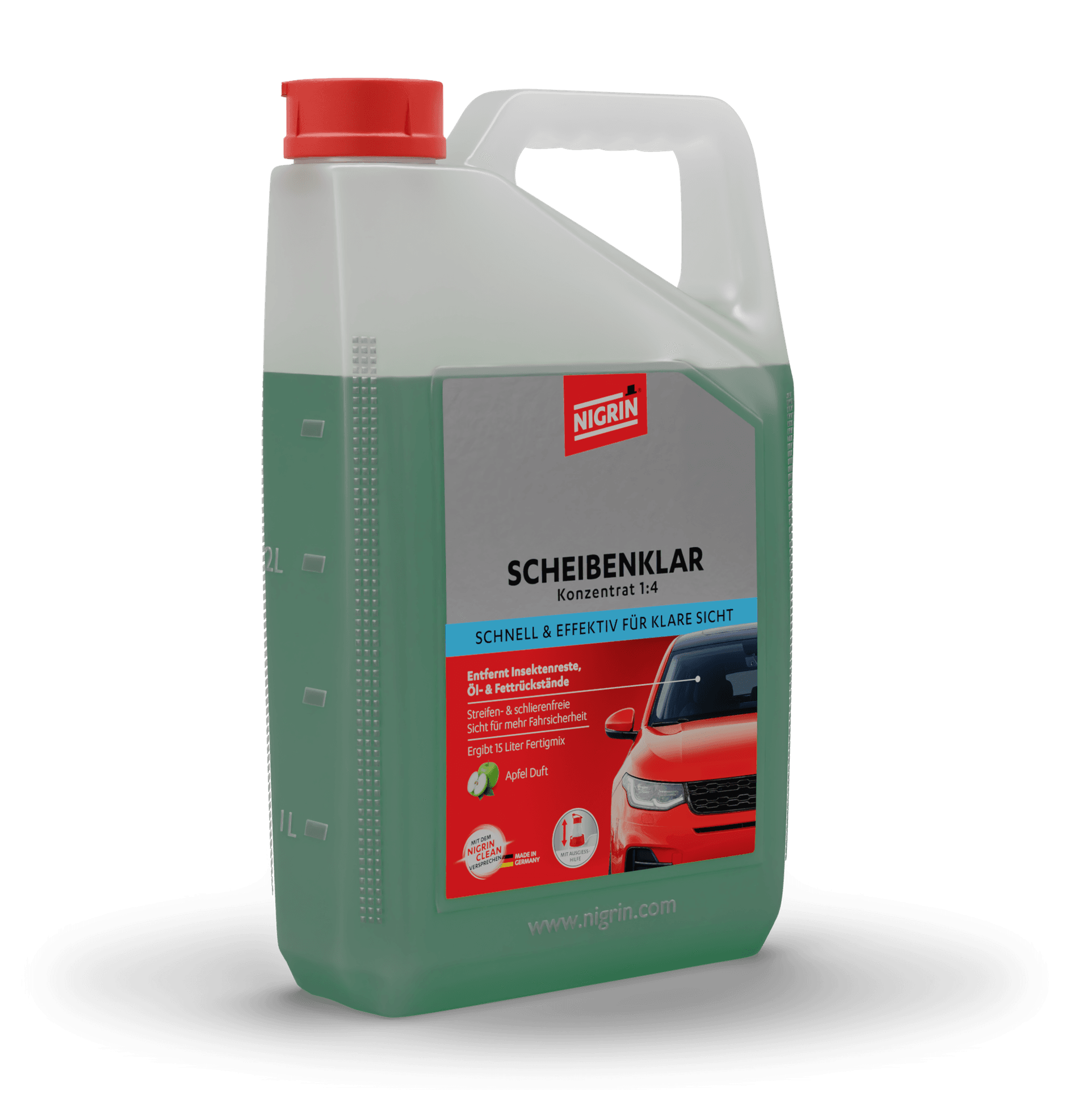 Windshield Cleaner Concentrate 1:4 Apple 3 L