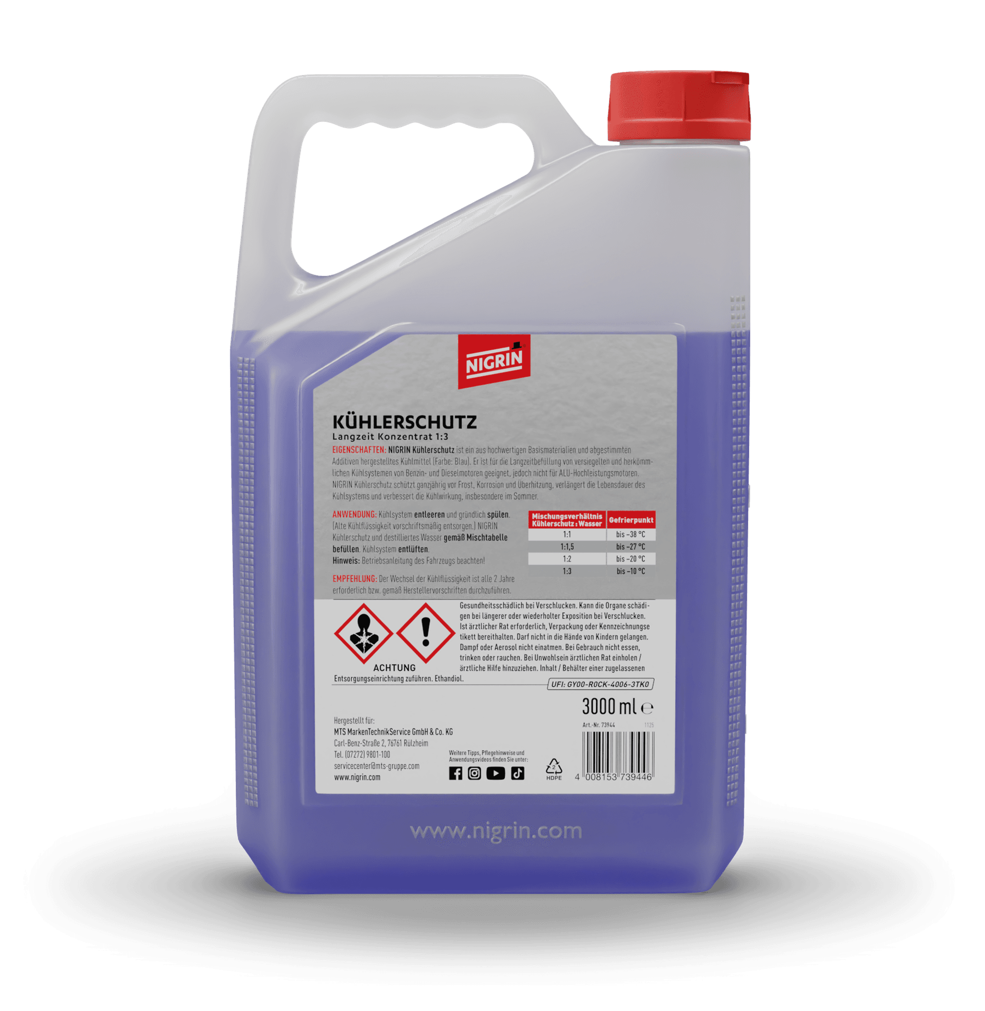 Coolant Long-Term Concentrate 1:3 3 L