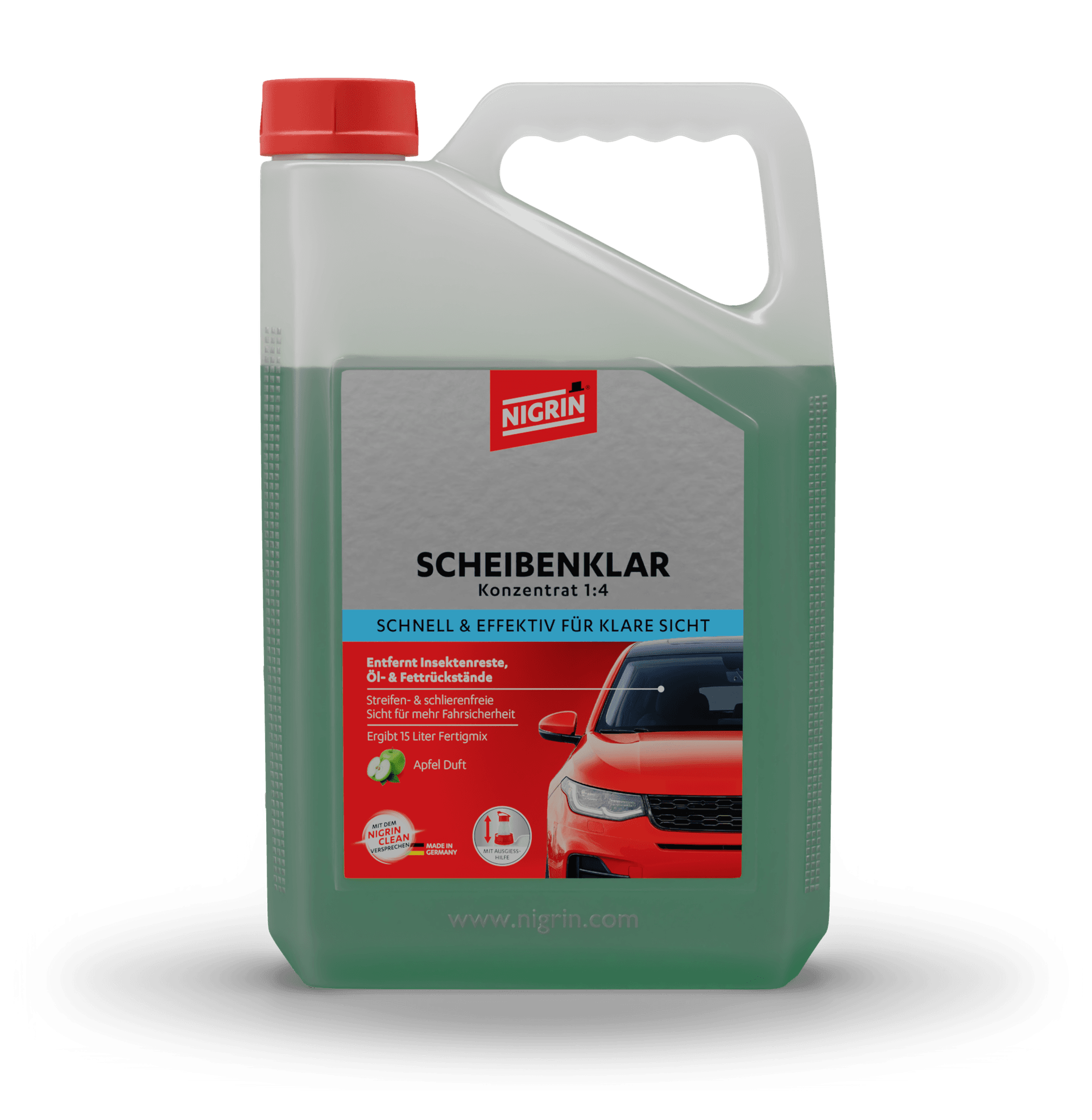 Windshield Cleaner Concentrate 1:4 Apple 3 L