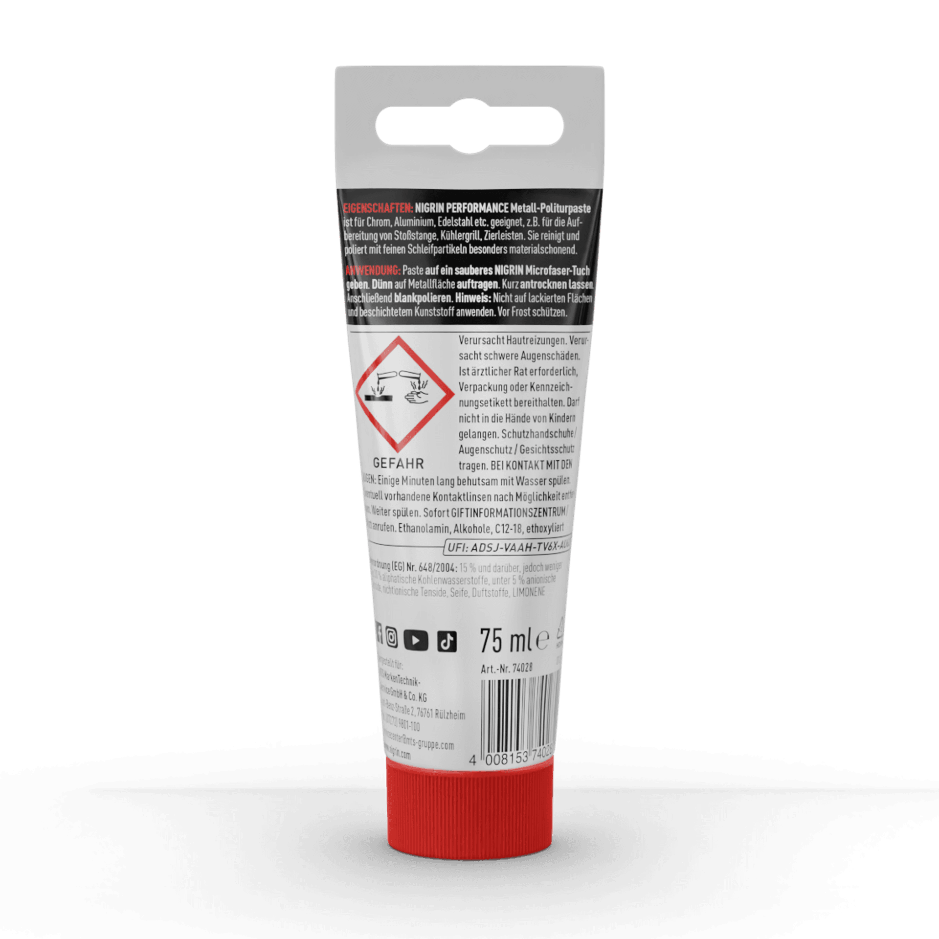 PERFORMANCE Metall-Politurpaste 75 ml
