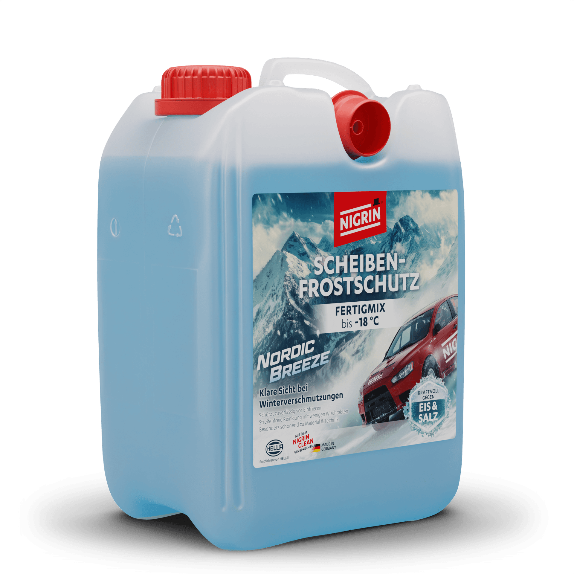 NORDIC BREEZE Scheibenfrostschutz Fertigmix -18 °C 5 L