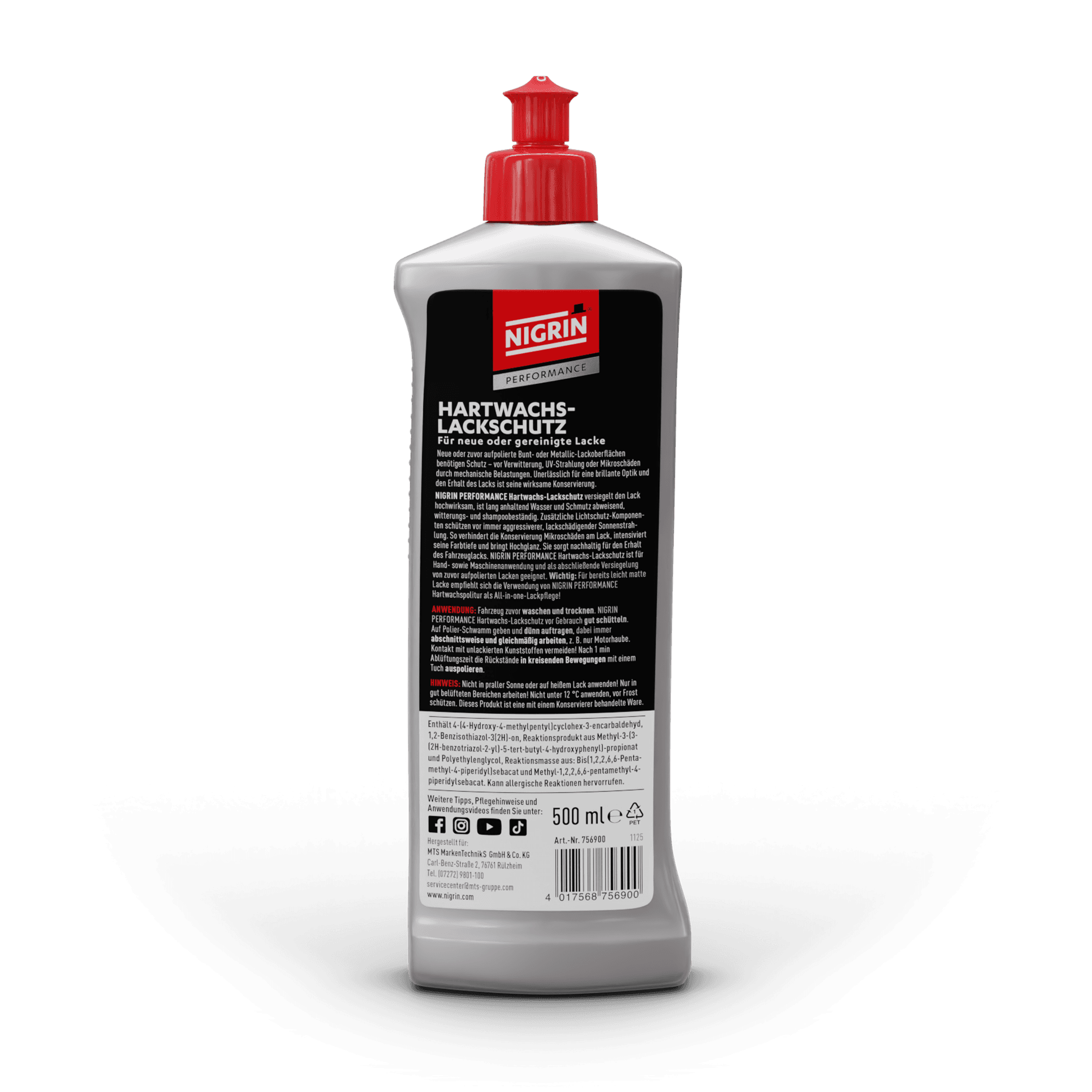 PERFORMANCE Hard Wax Paint Sealant 500 ml
