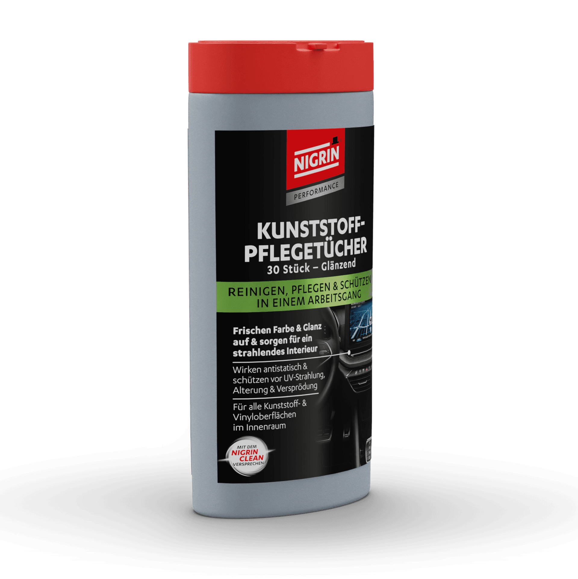 PERFORMANCE Kunststoff-Pflegetücher glänzend 30 Stk.