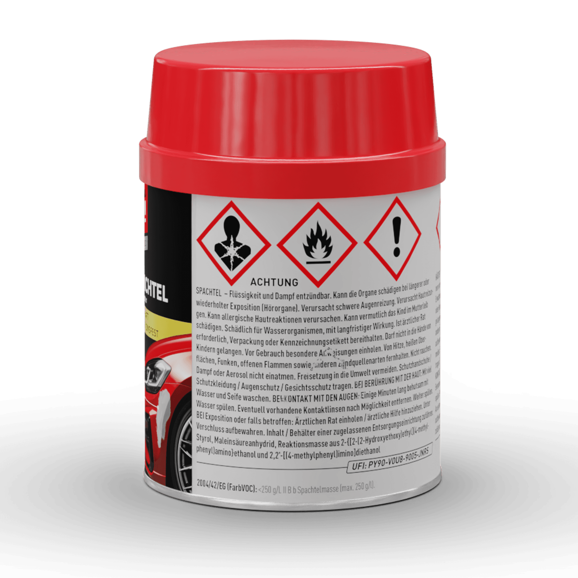 PERFORMANCE Metal Filler 500 g 2-part