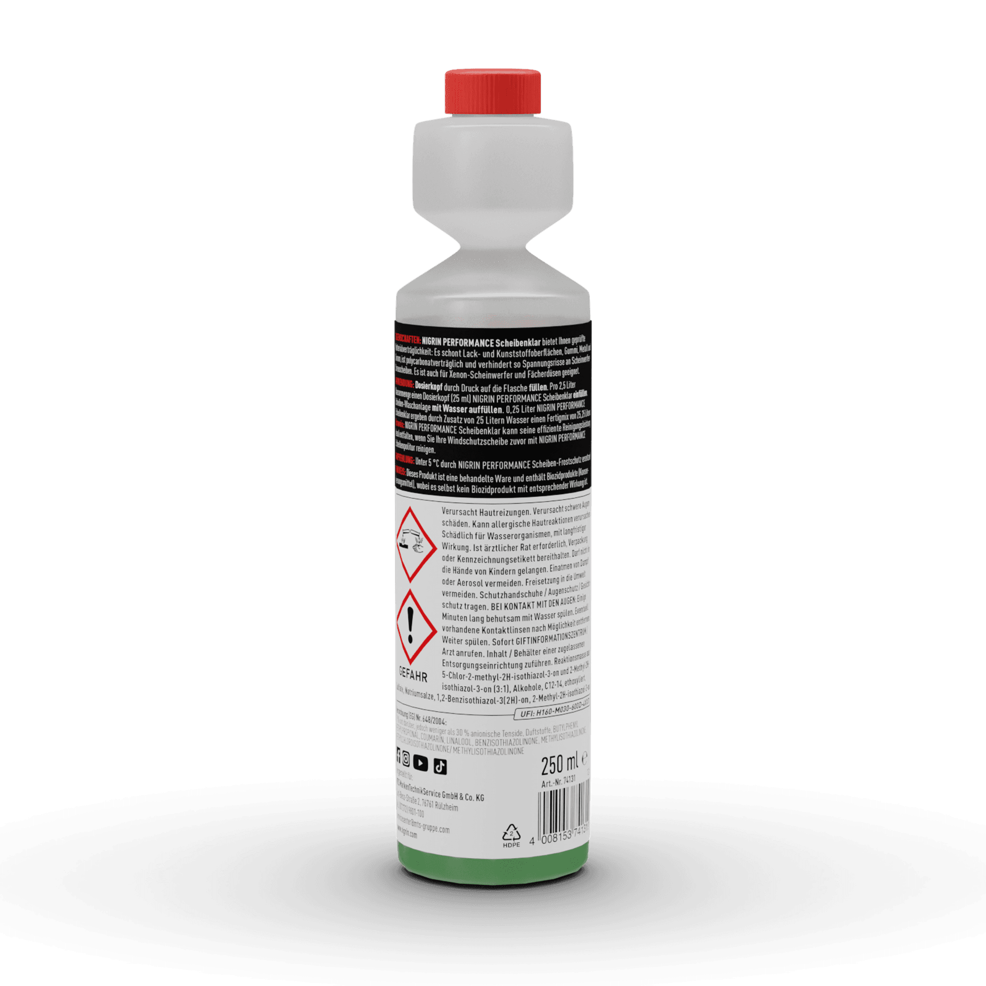 PERFORMANCE Windshield Cleaner Concentrate 1:100 Designer Scent 250 ml
