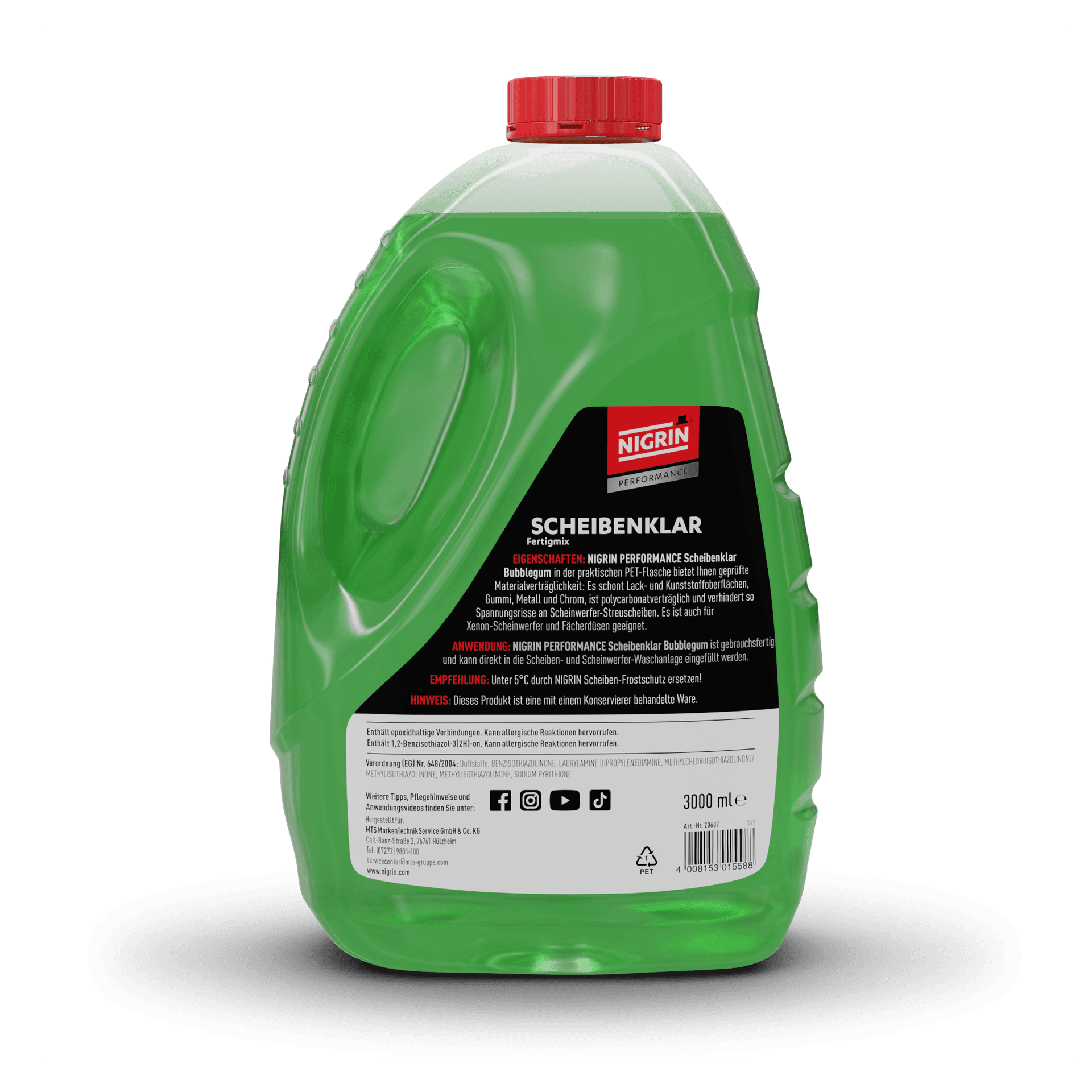 PERFORMANCE Windshield Cleaner Ready-to-Use Bubblegum 3 L