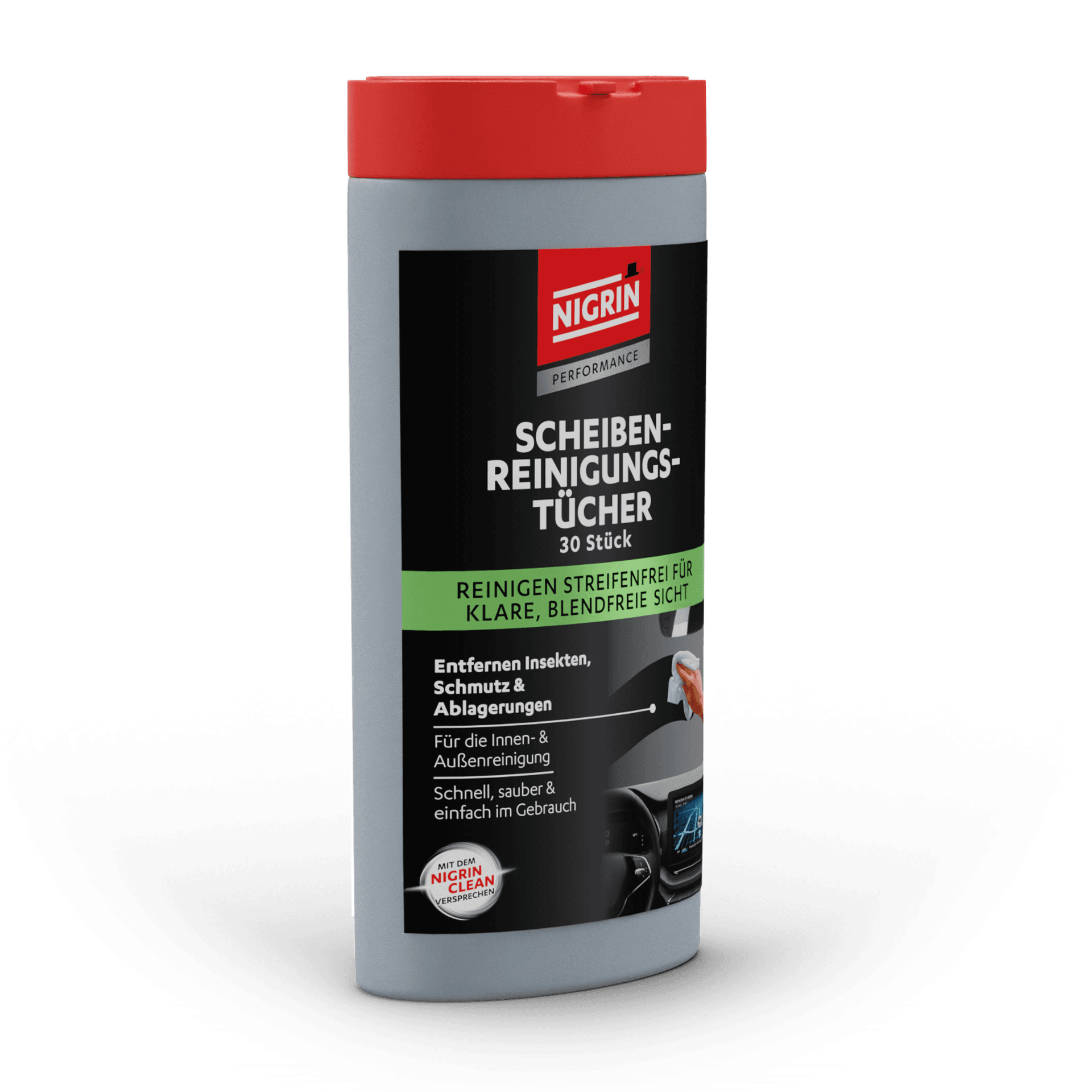 PERFORMANCE Windshield Cleaning Wipes 30 pcs.