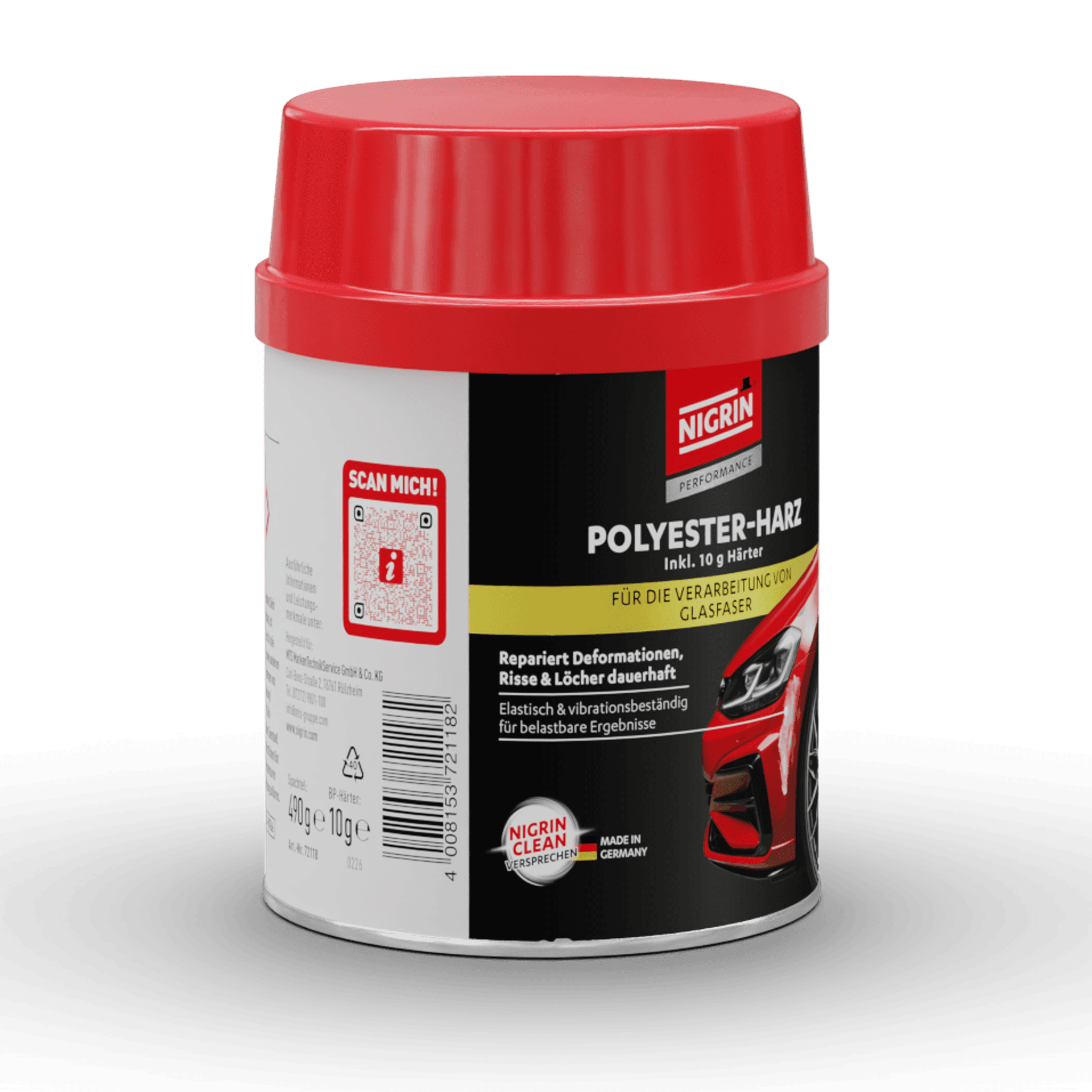 PERFORMANCE Polyester Resin 500 g 2-Part