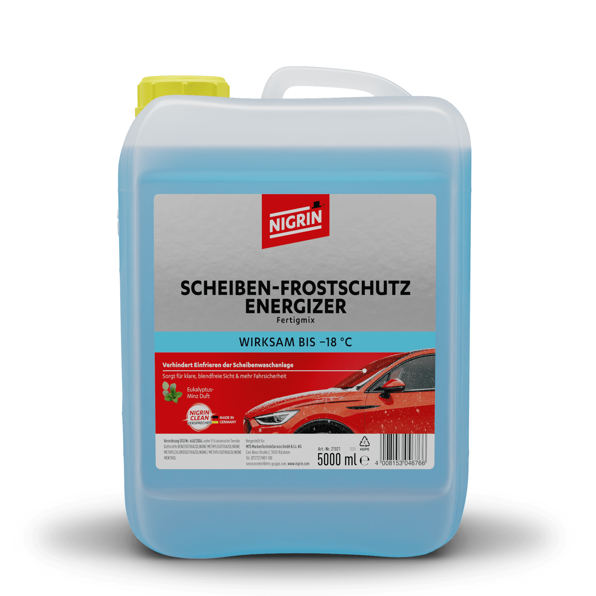 Scheibenfrostschutz Energizer Fertigmix –18 °C 5 L