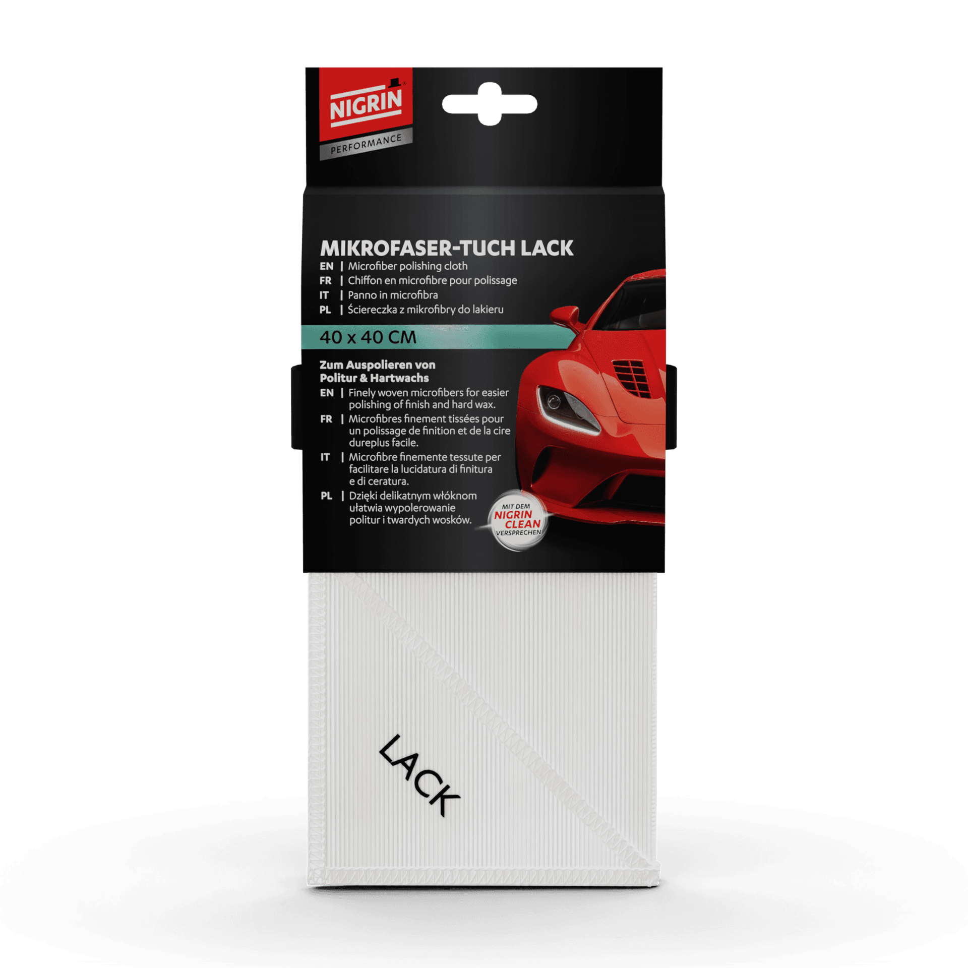 PERFORMANCE Microfaser-Tuch Lack