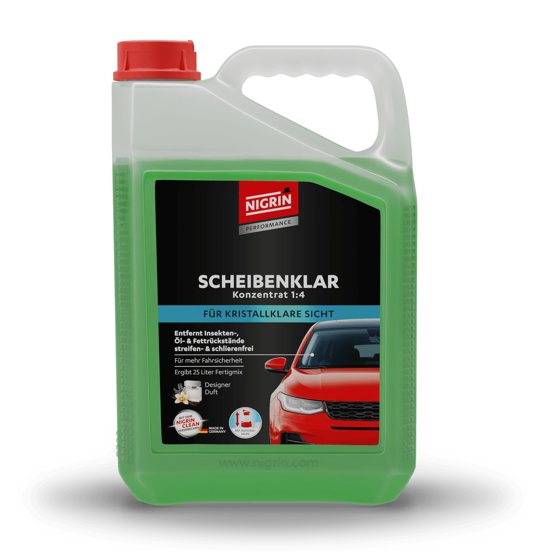 PERFORMANCE Windshield Cleaner Concentrate 1:4 Designer Scent 5 L