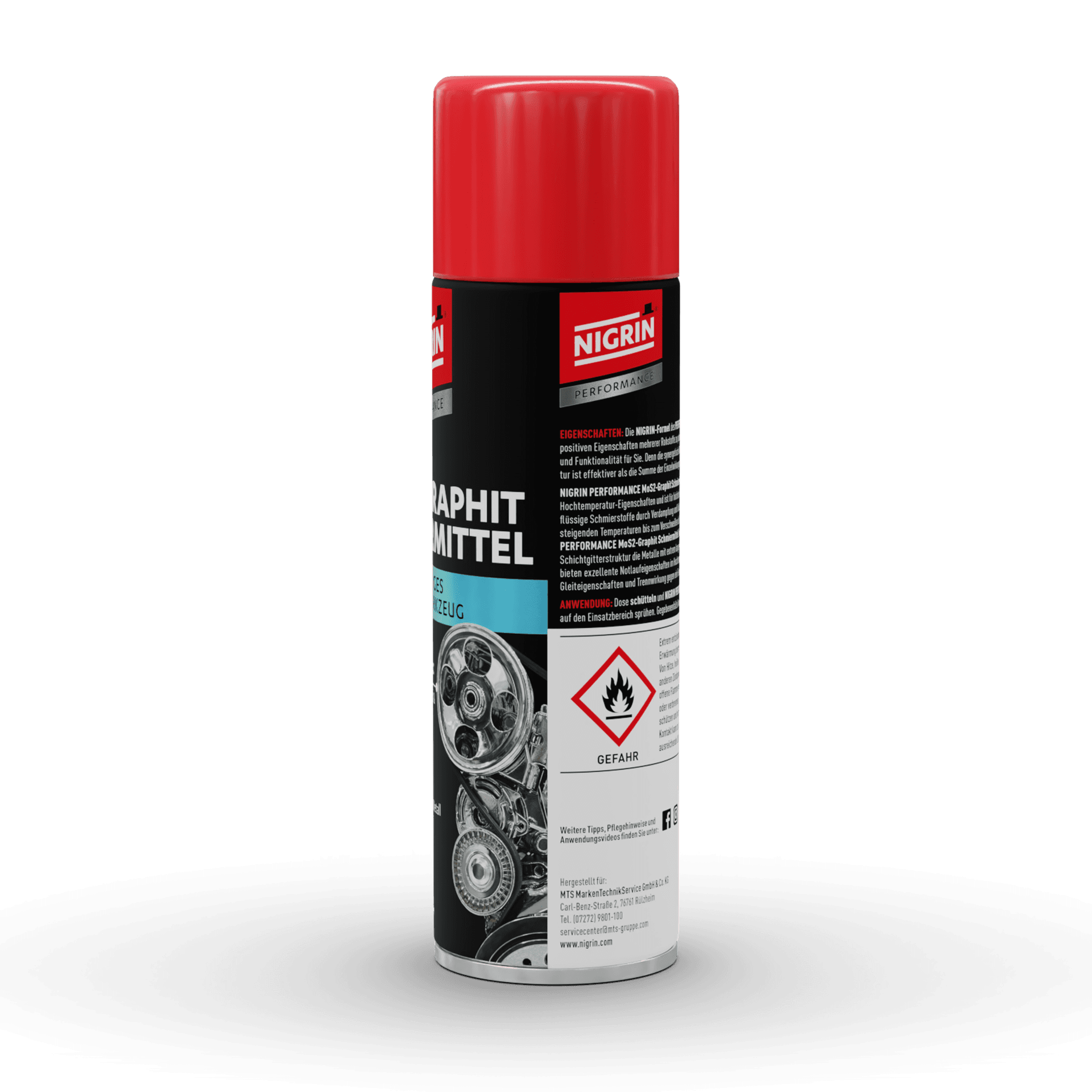 PERFORMANCE MoS2 Graphite Lubricant 250 ml