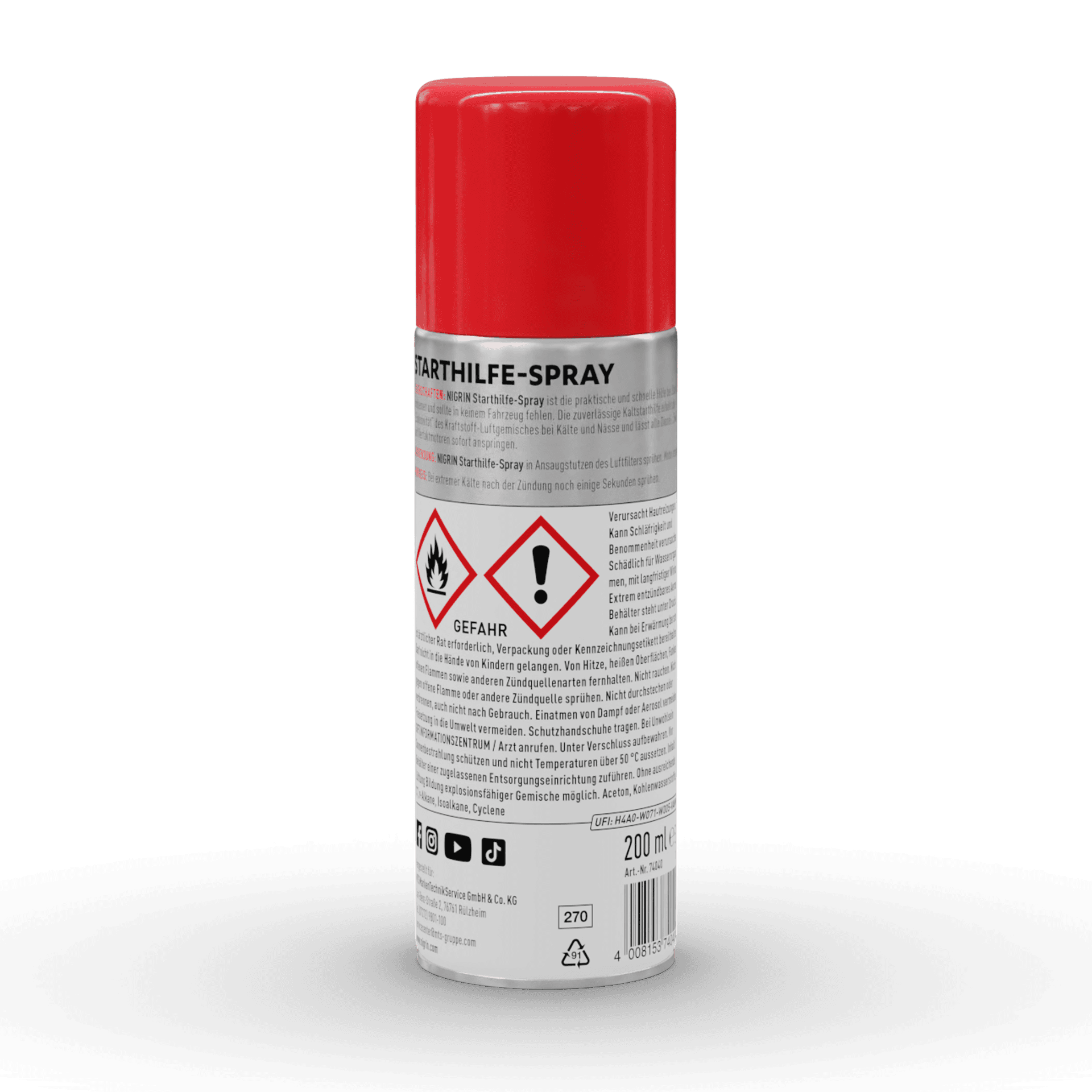 Starthilfe-Spray 200 ml