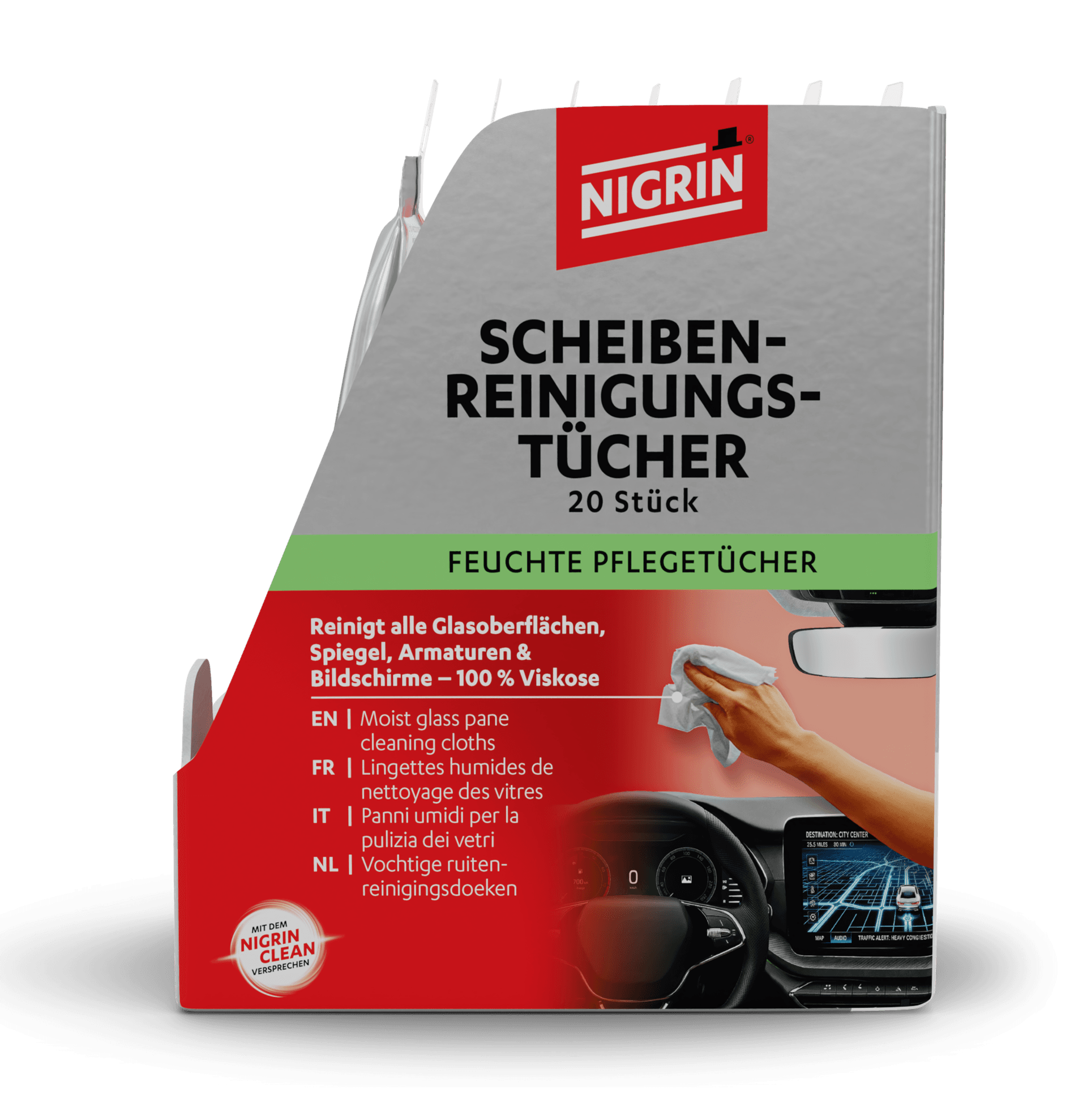 Scheibenreinigungstücher 20 Stk.