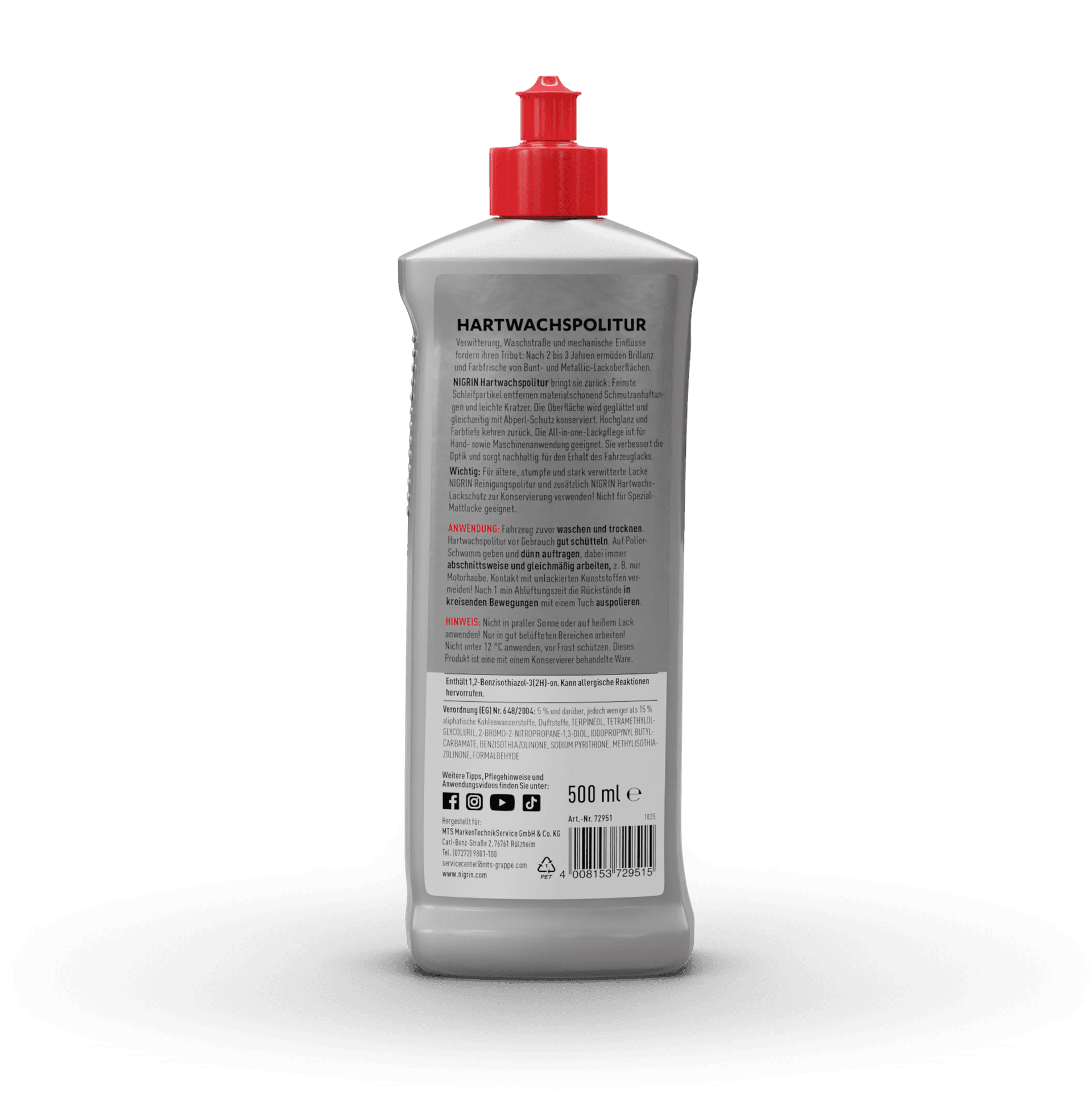 Hard Wax Polish 500 ml