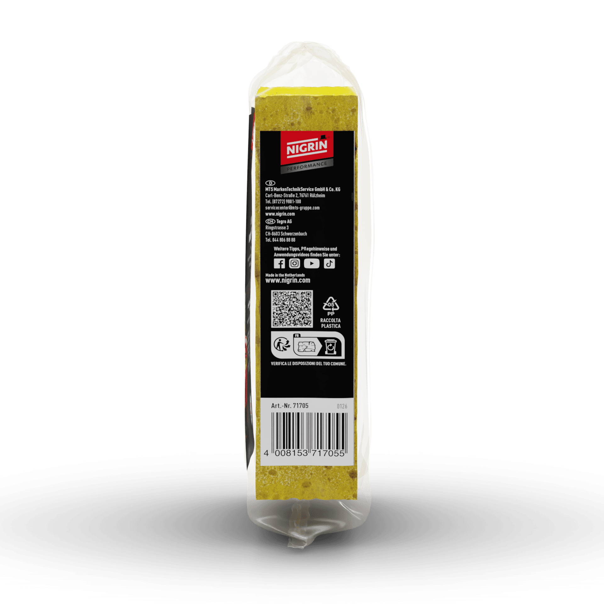PERFORMANCE Car Sponge Viscose Square