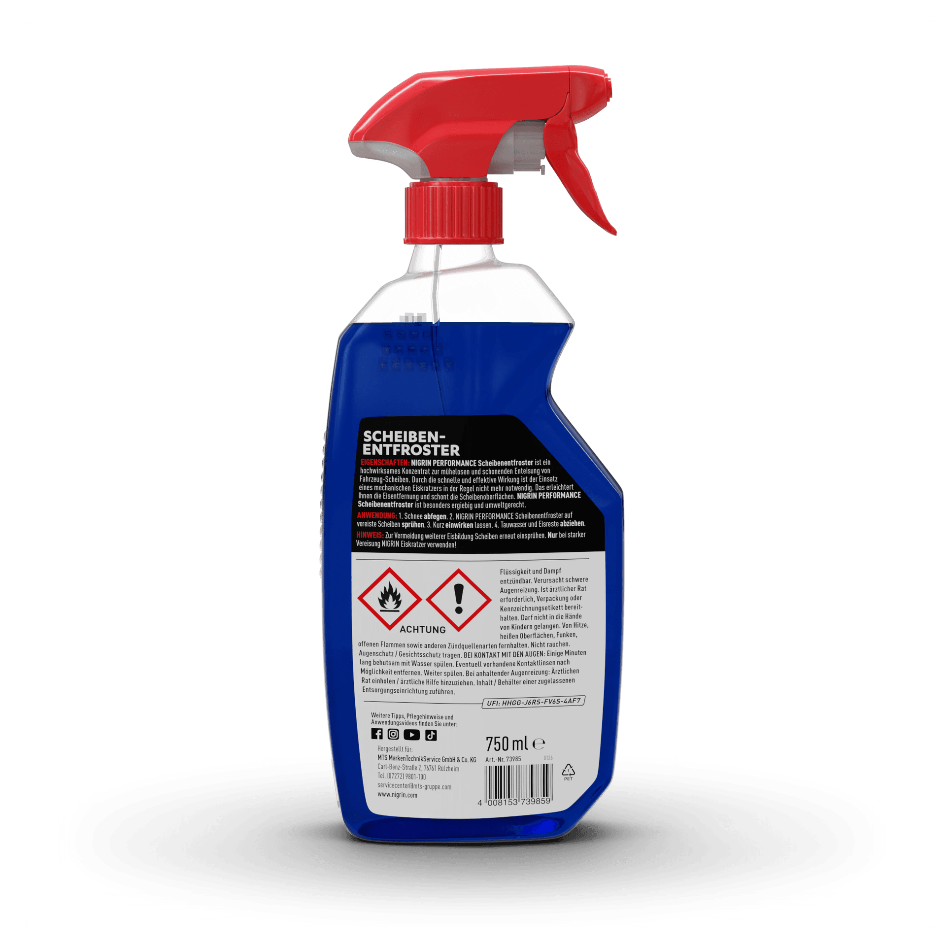 PERFORMANCE Scheibenentfroster 750 ml