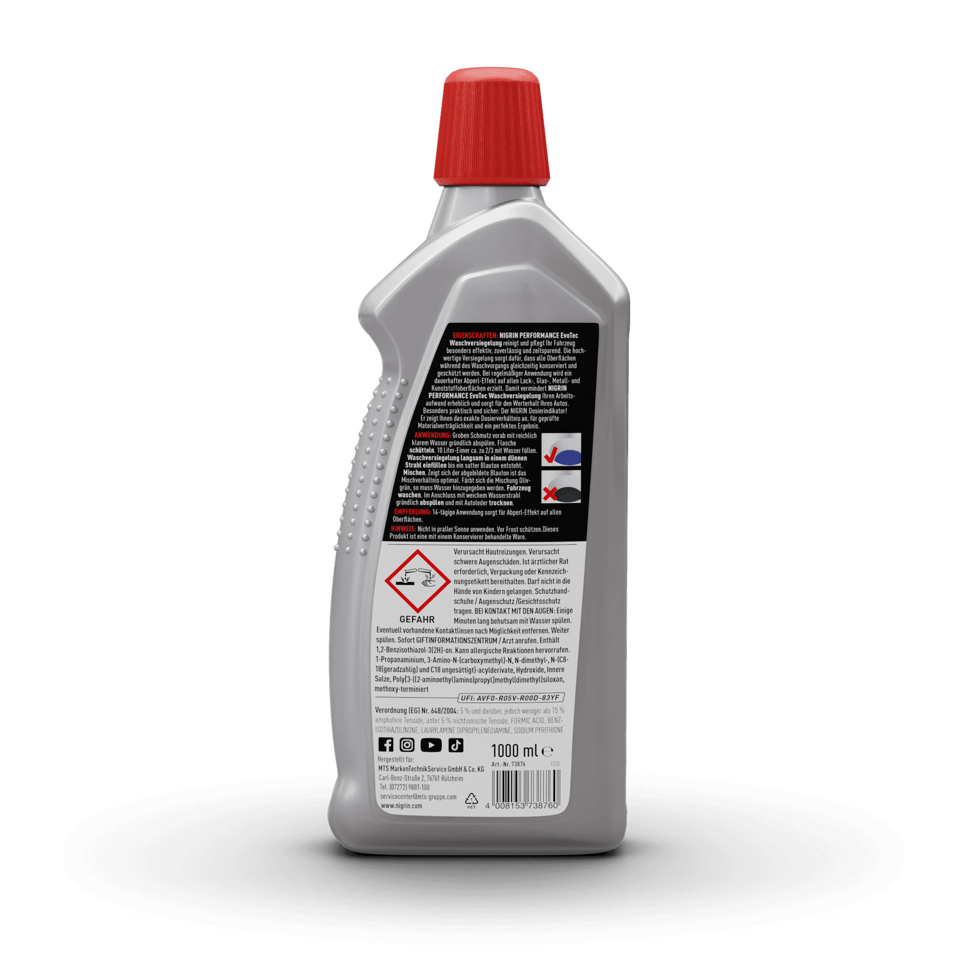 PERFORMANCE EvoTec Waschversiegelung 1 L