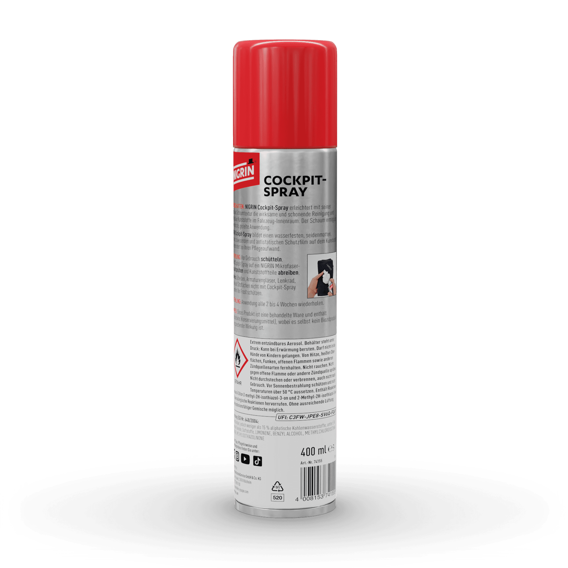 Cockpit-Spray Apfel 400 ml