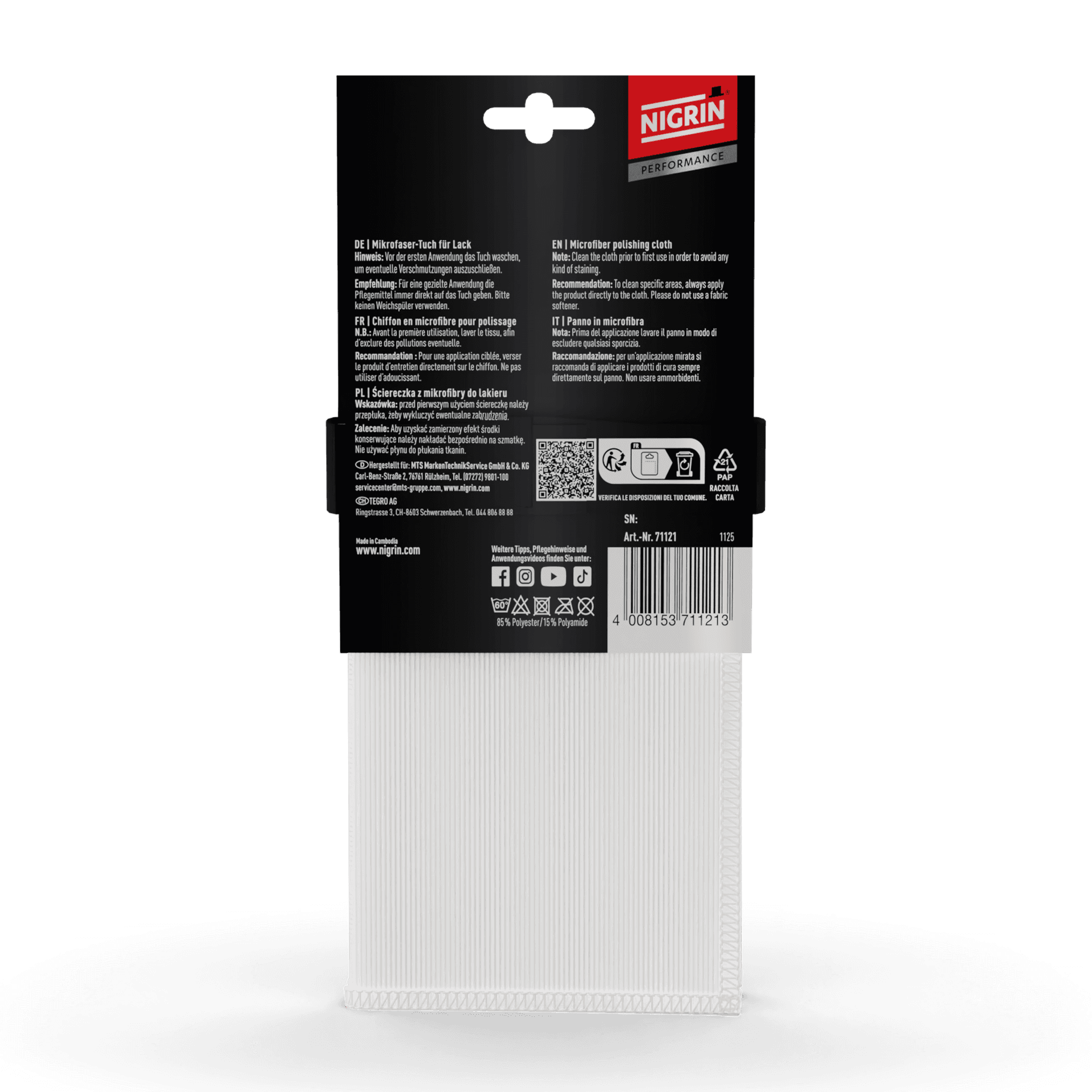 PERFORMANCE Microfaser-Tuch Lack